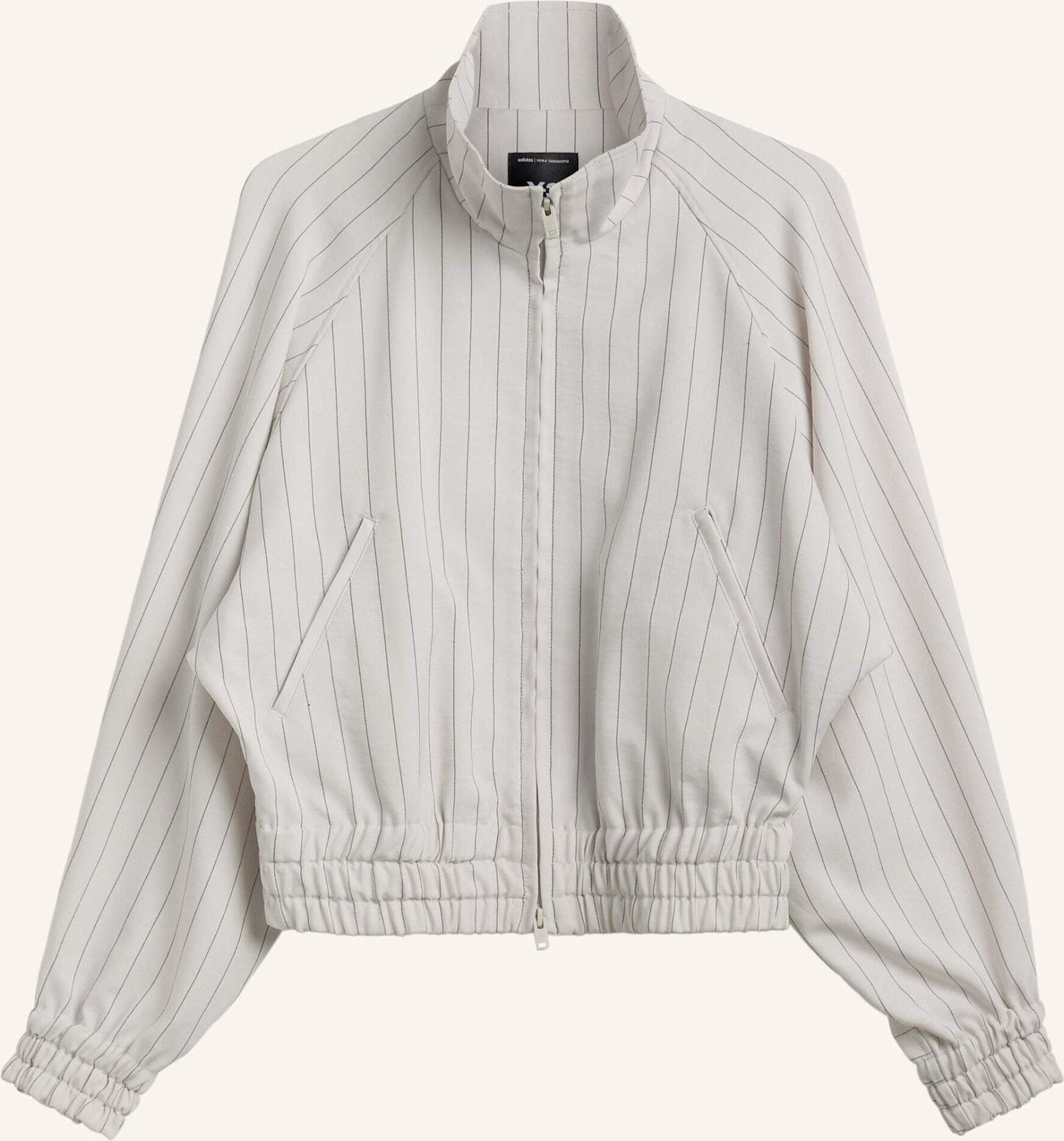 Y-3 Y-3 Pinstripe Sport Uniform Blouson weiss