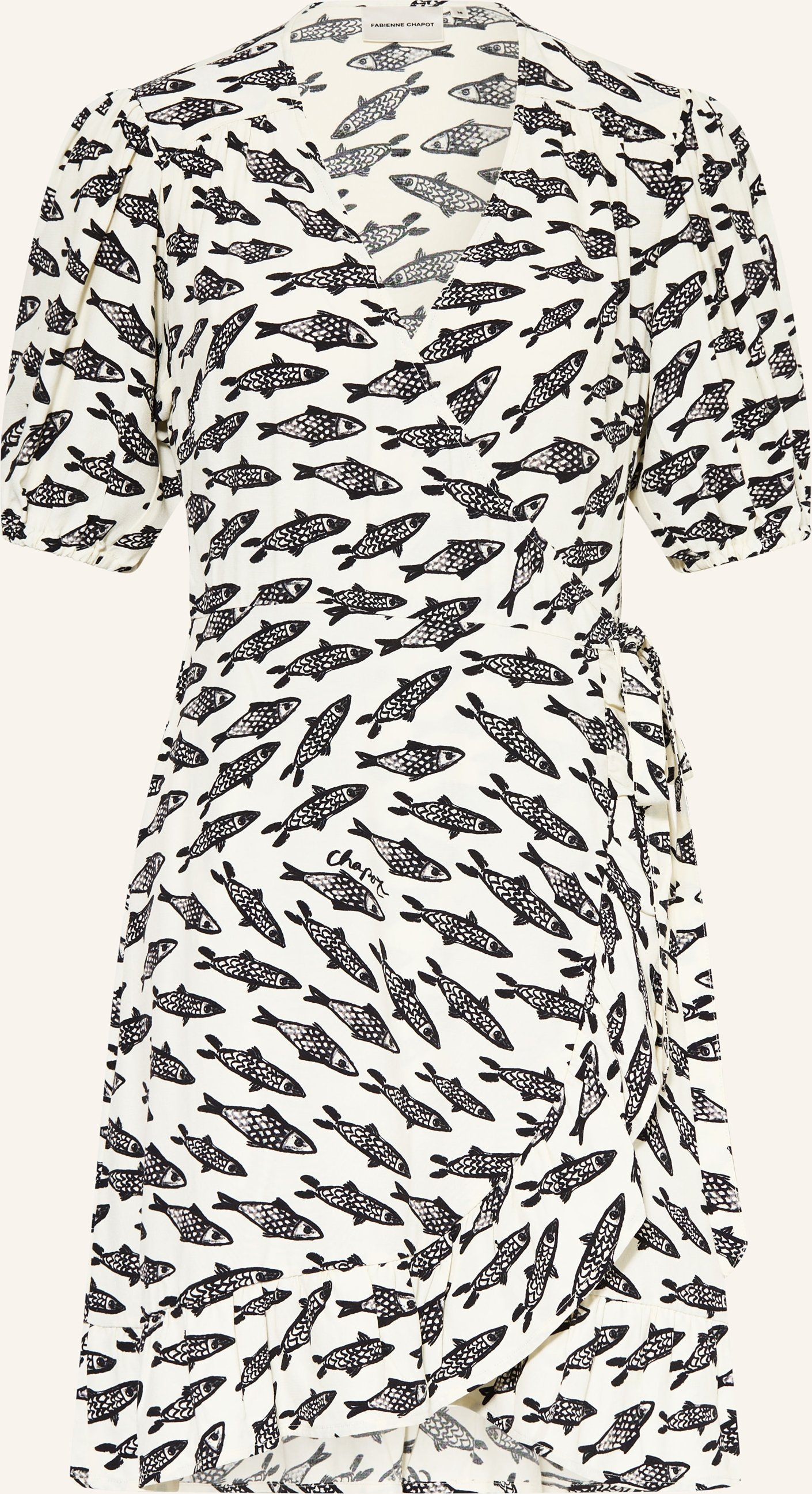 Fabienne Chapot Wickelkleid Ariel schwarz