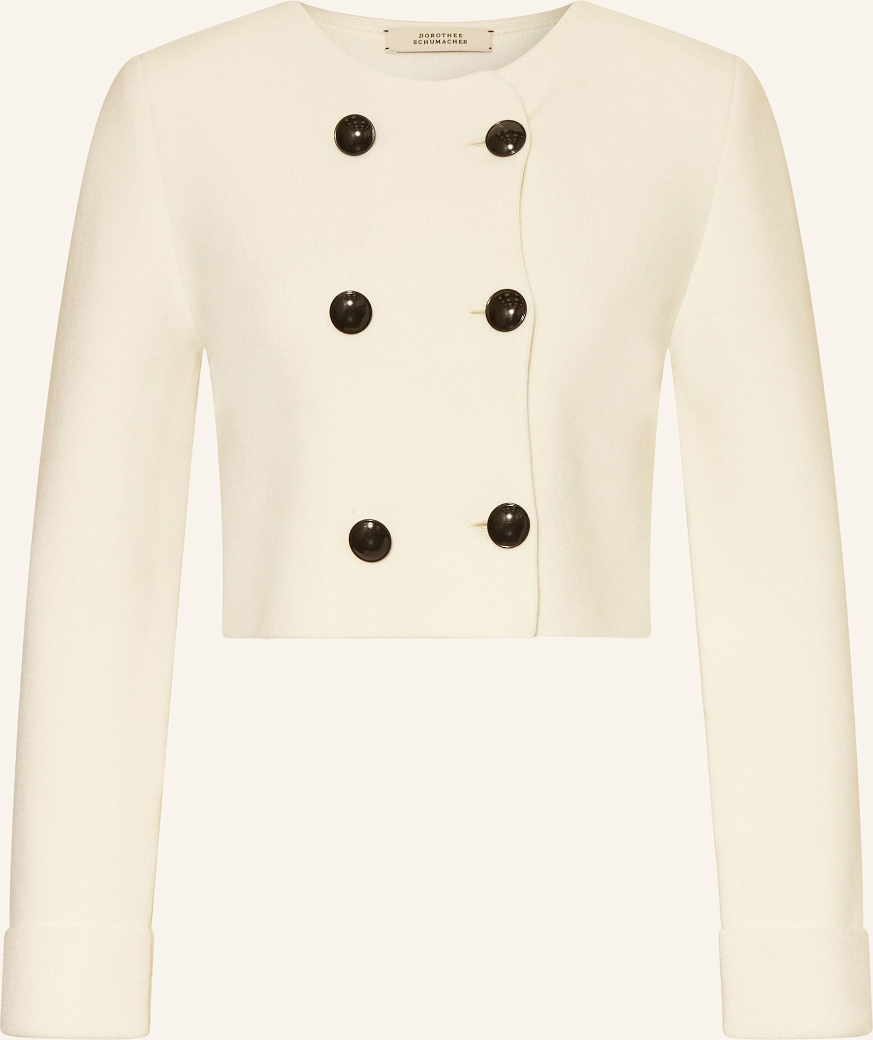Dorothee Schumacher Strickjacke Sharp Ambition weiss