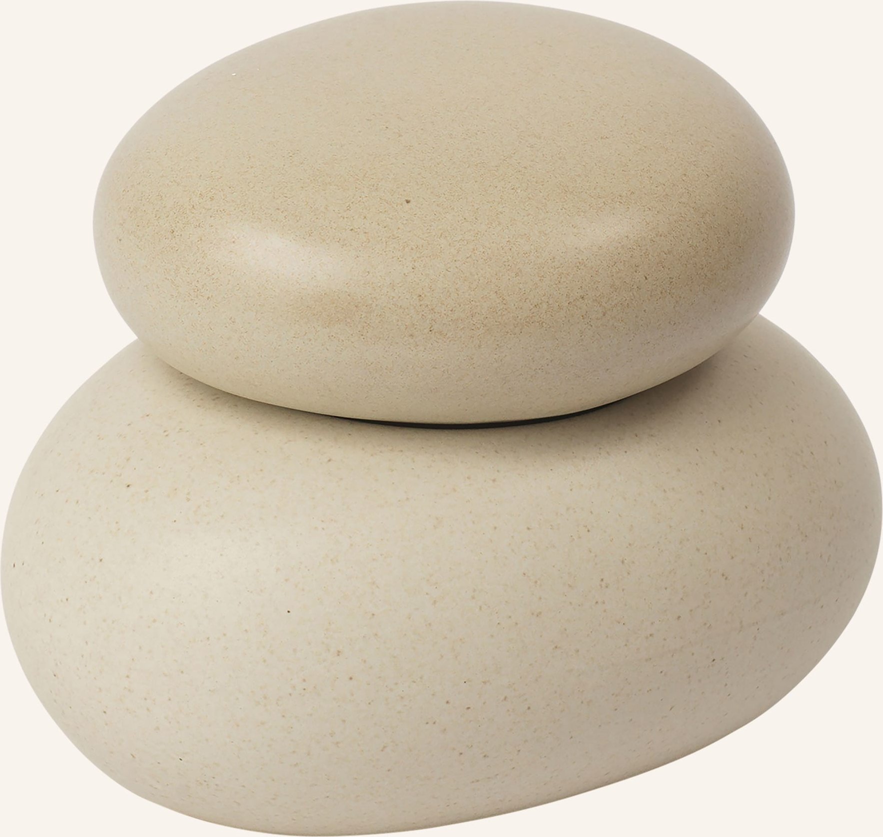 Ferm Living Aufbewahrungsbox Pepple Small beige