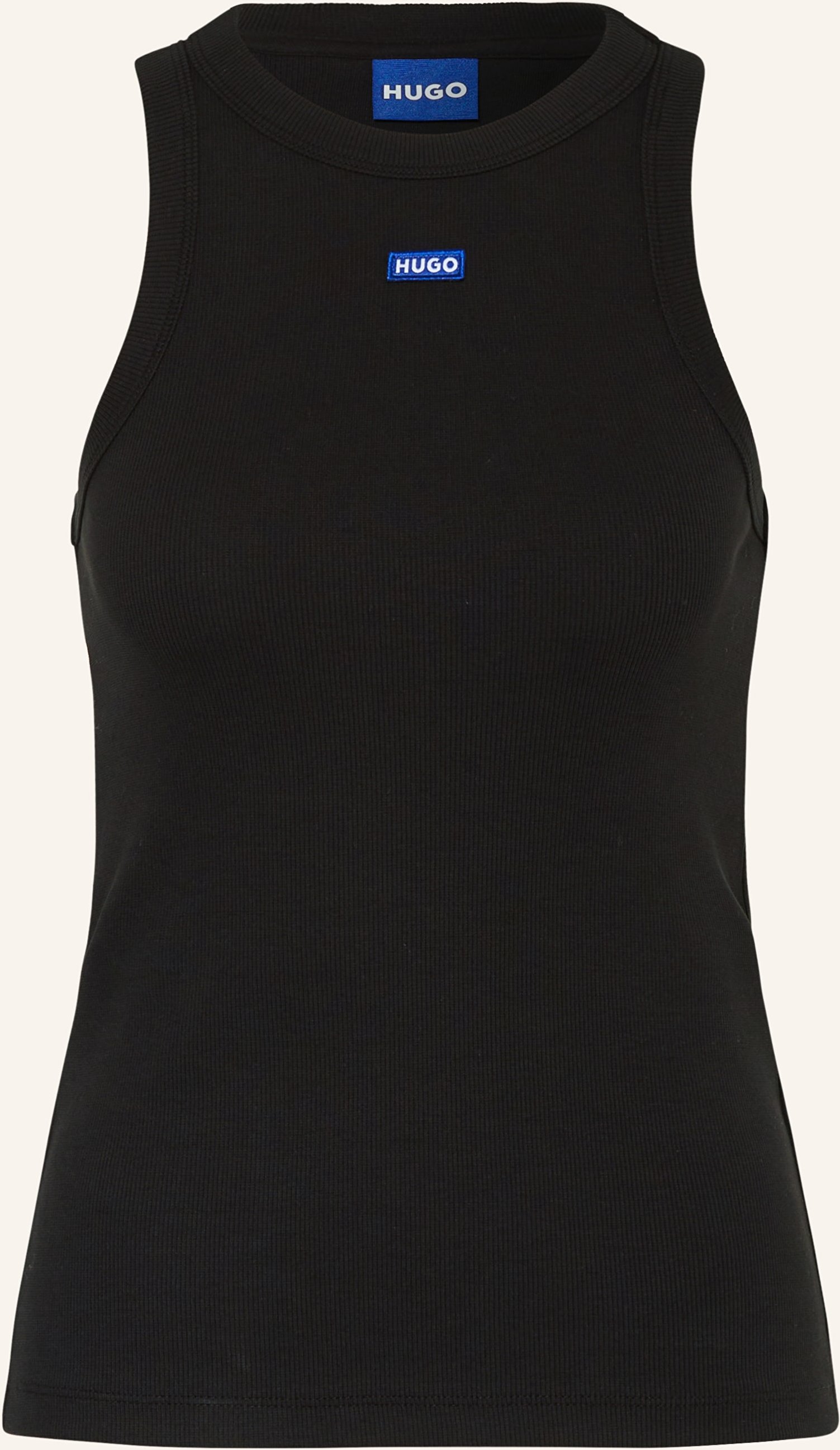 Hugo Top Easy Tank schwarz