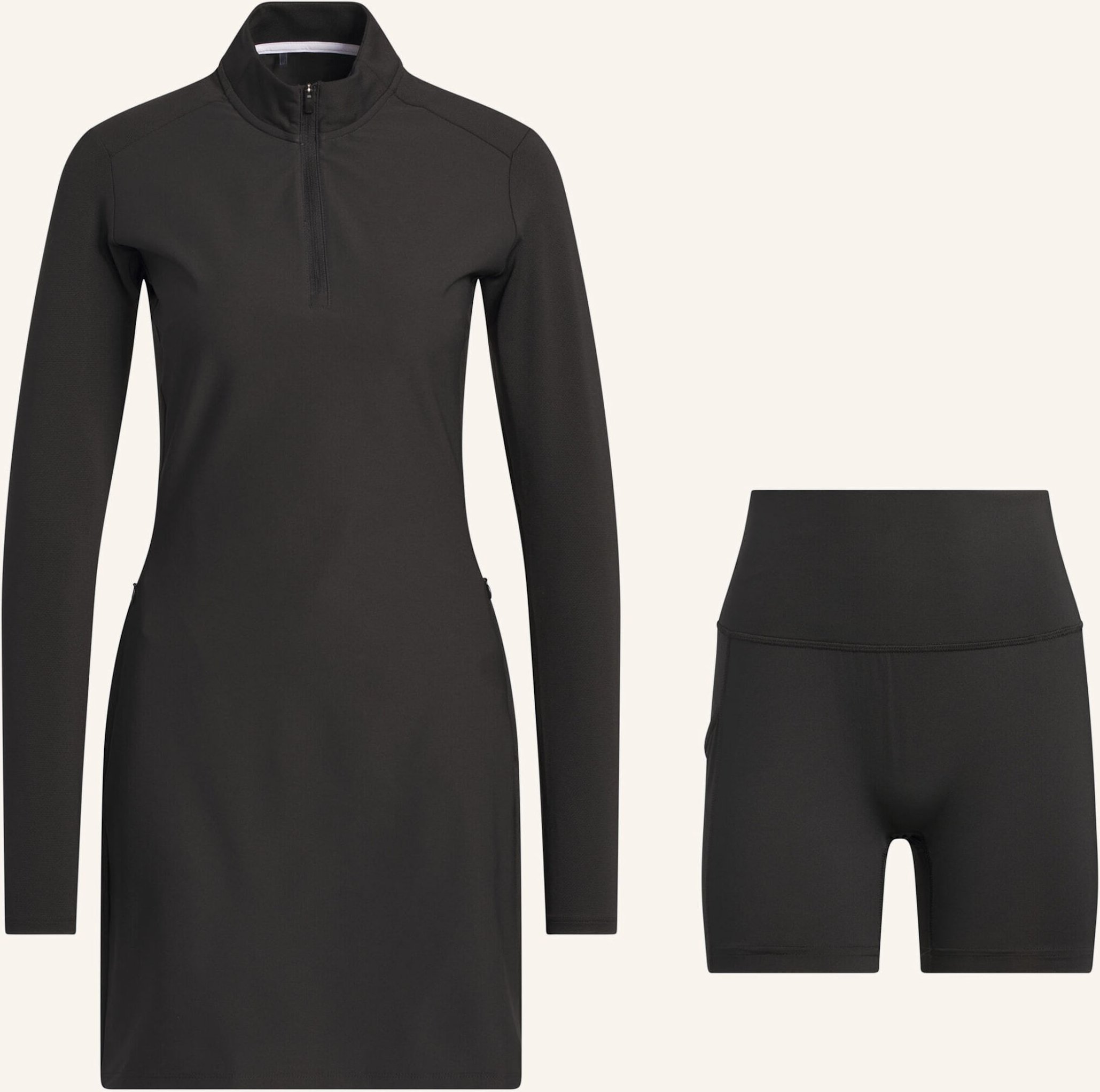 Thumbnail - Adidas ultimate365 Long Sleeve Kleid schwarz