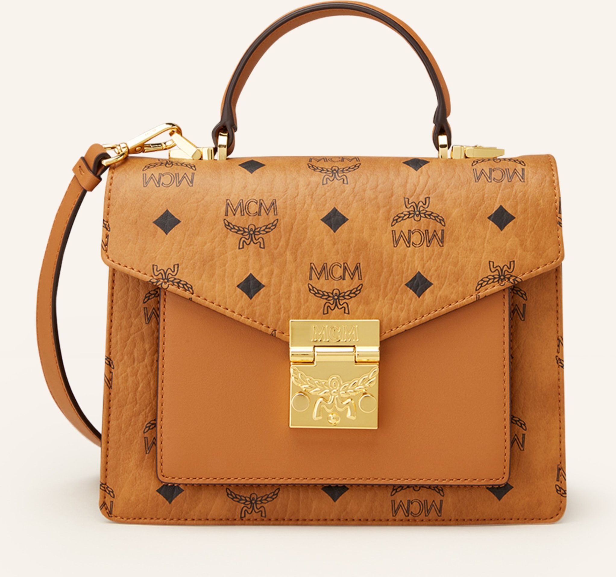 Mcm Umhängetasche Patricia braun