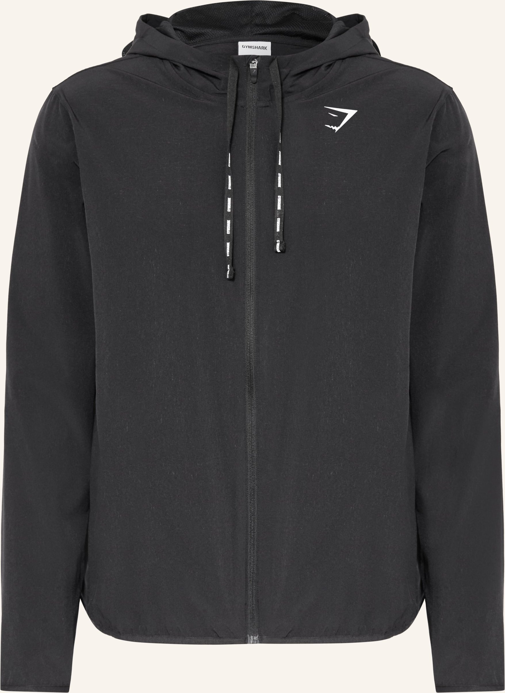 Gymshark Trainingsjacke Arrival schwarz