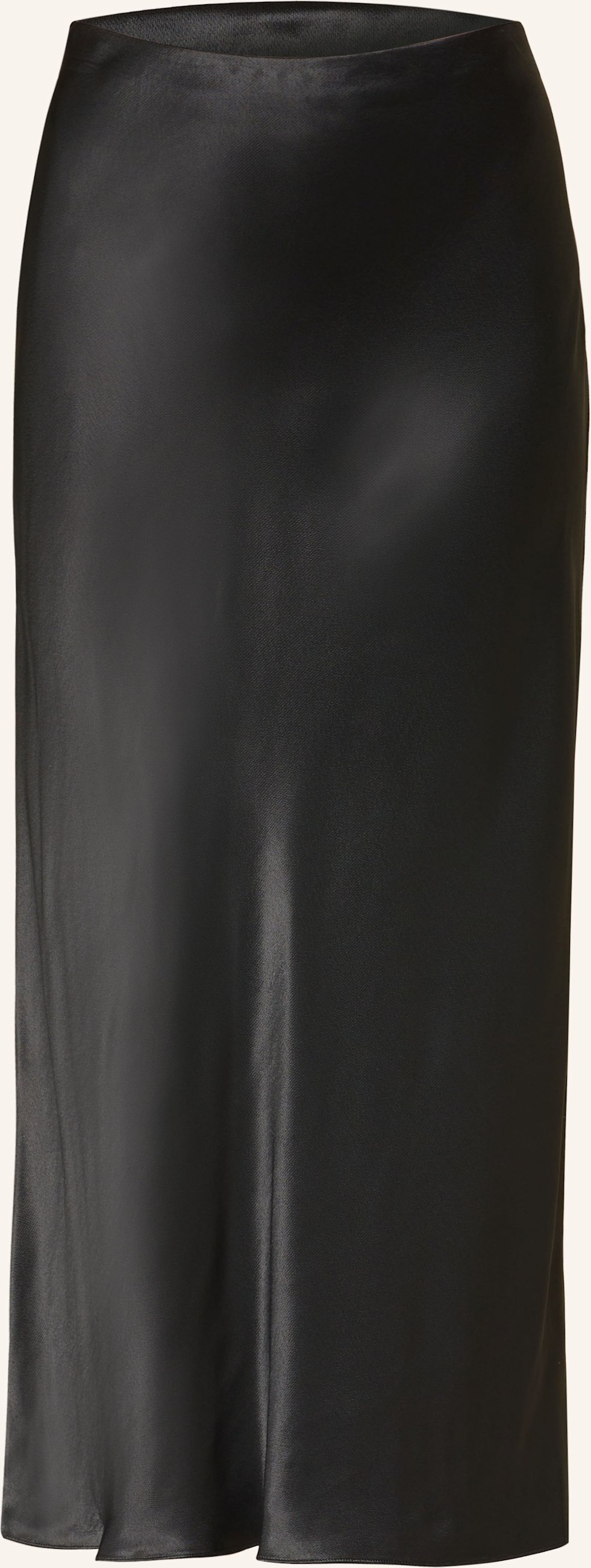 Boss Satinrock Vesatie schwarz