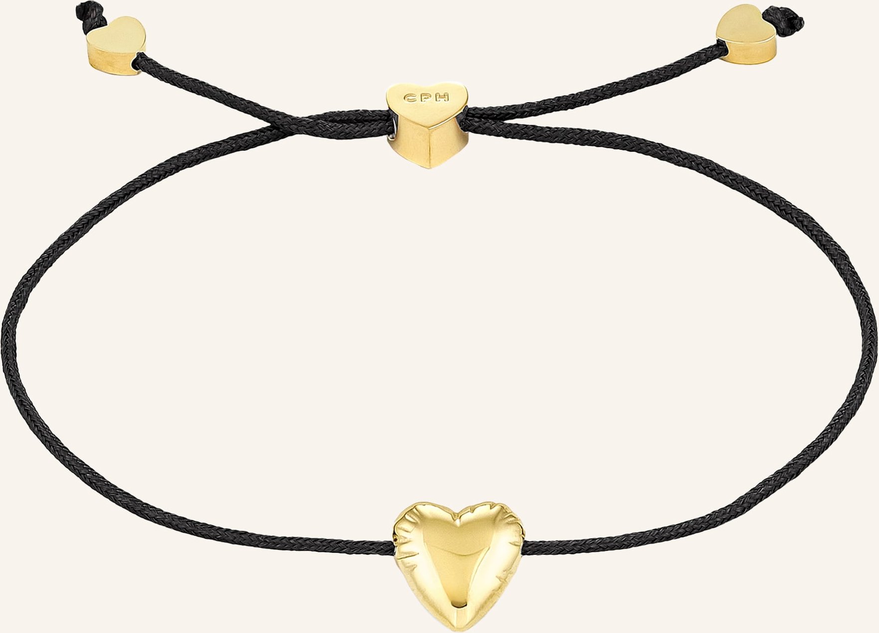 Copenhagen Studios Armband  Aus  Edelstahl schwarz