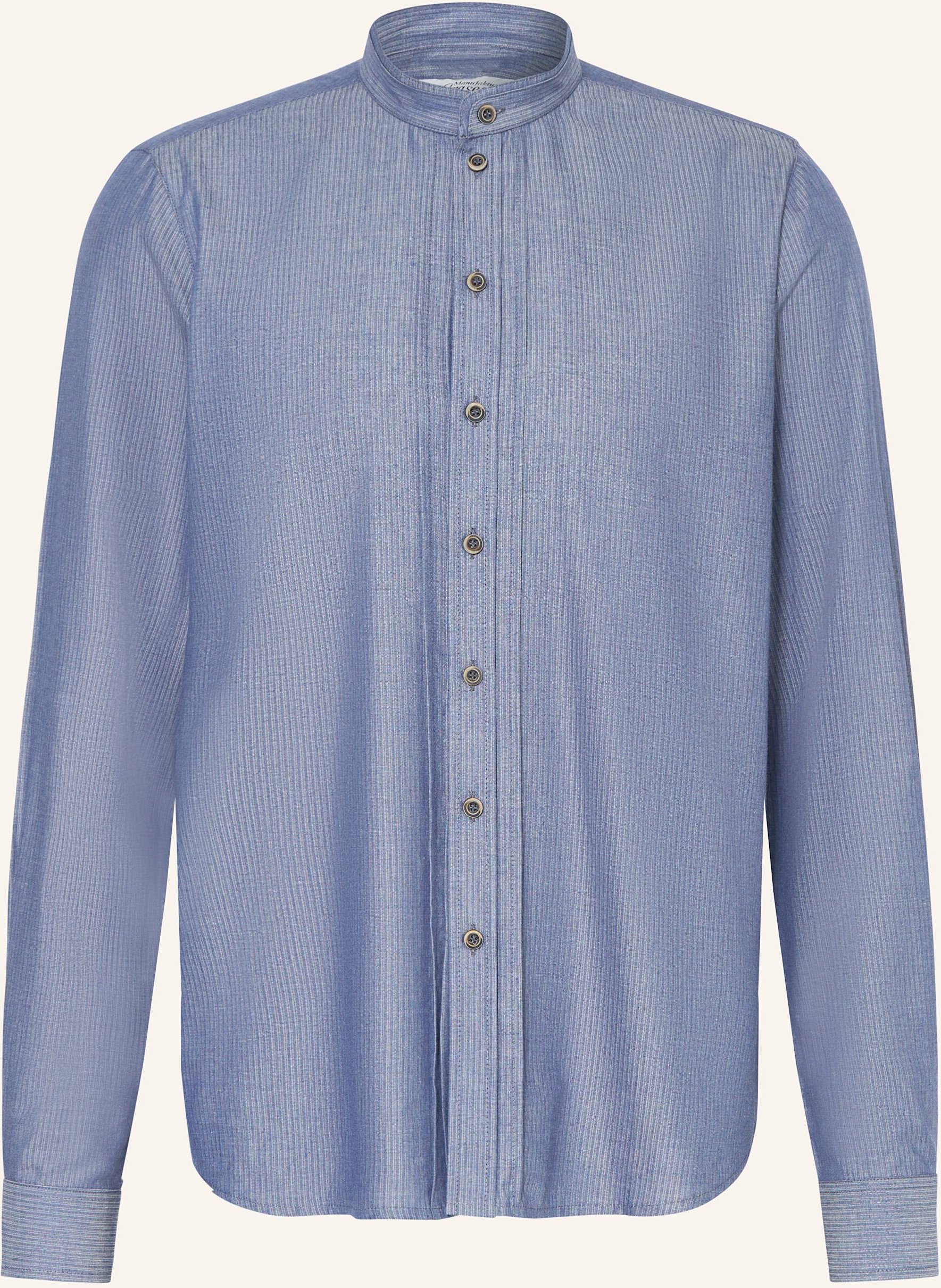 Grasegger Trachtenhemd Regular Fit blau
