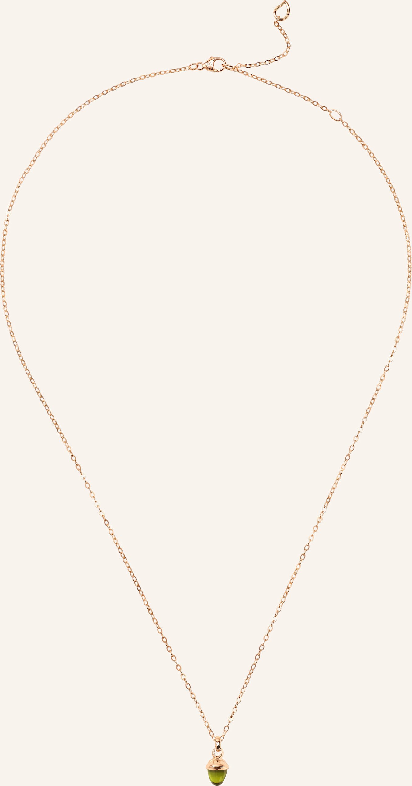 Tamara Comolli Halskette Necklace 'Mymikado' With Peridot Aus 18k Roségold Mit Peridot rosegold