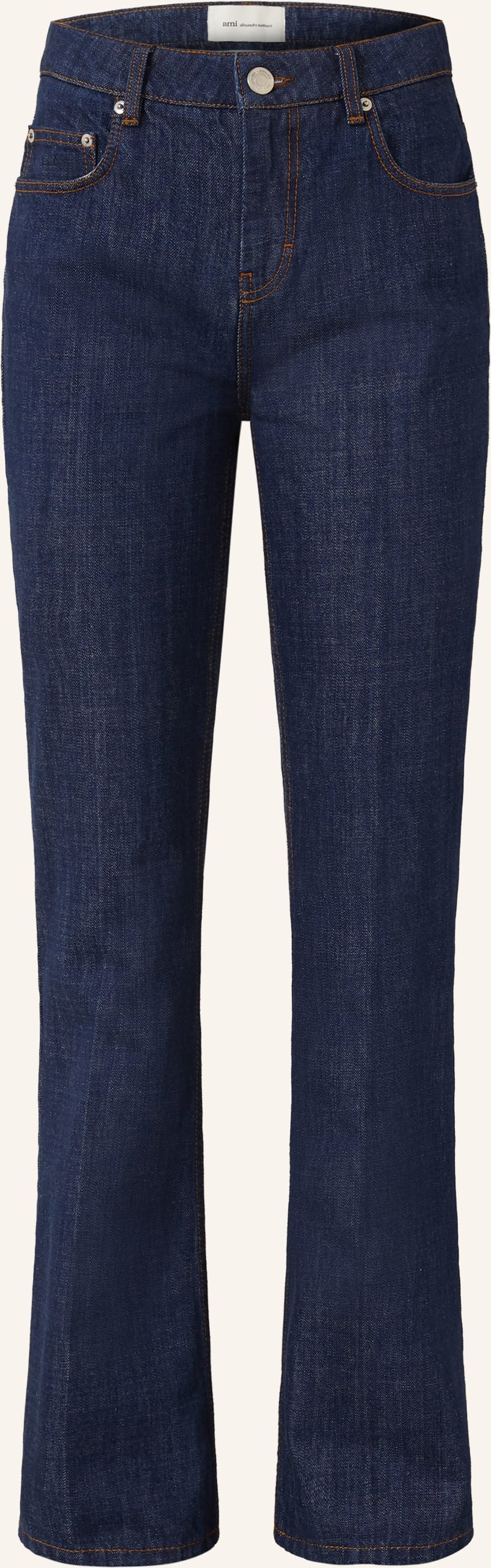 Ami Paris Bootcut Jeans blau