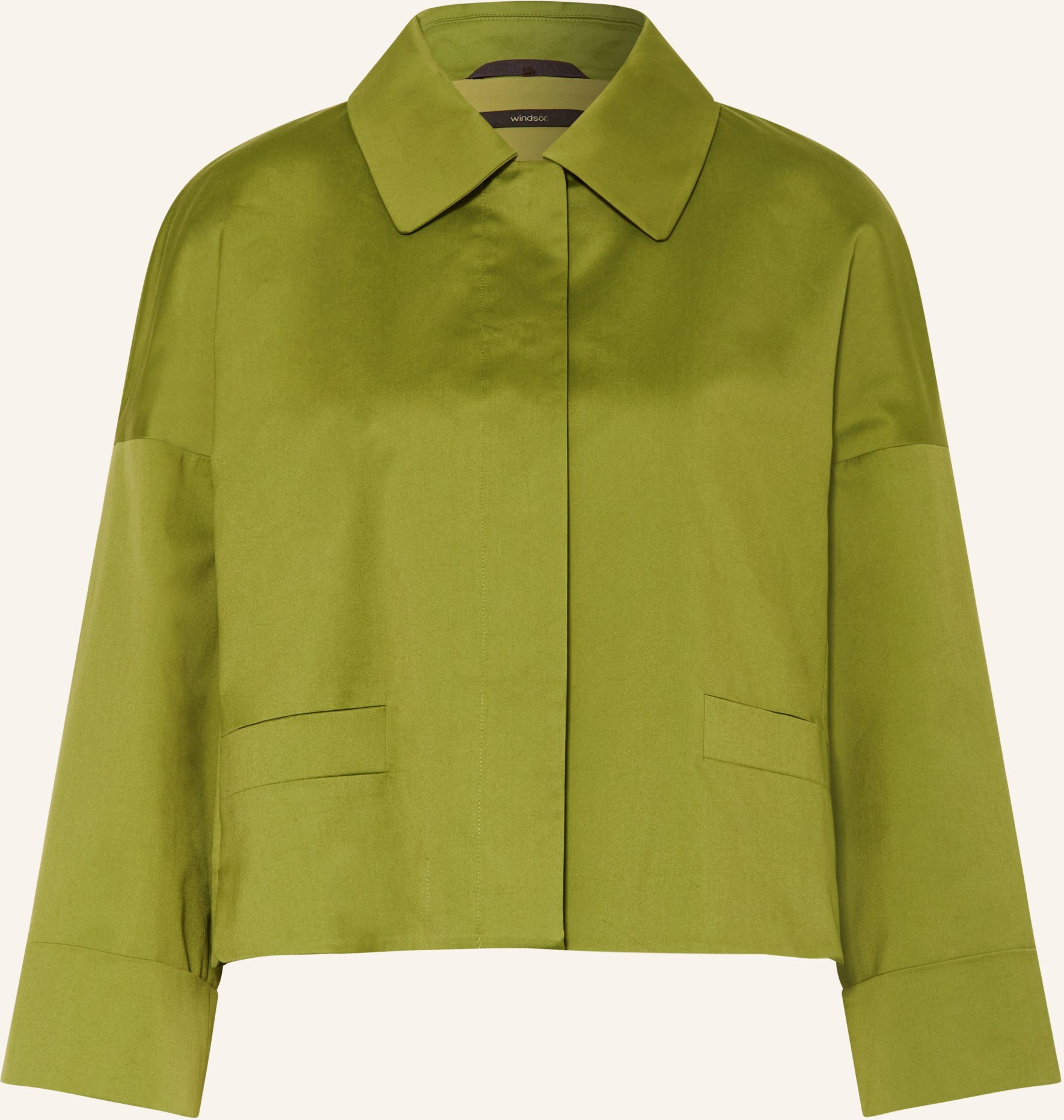 Windsor. Kastenjacke gruen