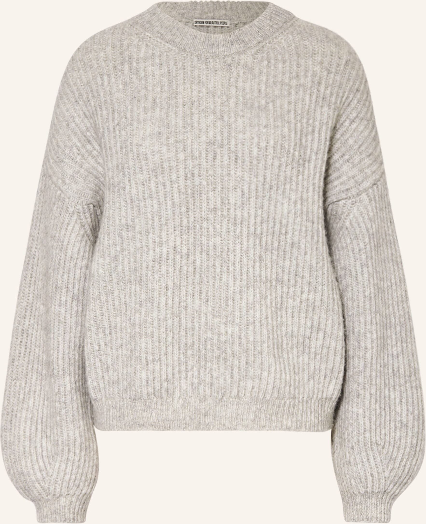 Drykorn Pullover Ramea Mit Alpaka grau