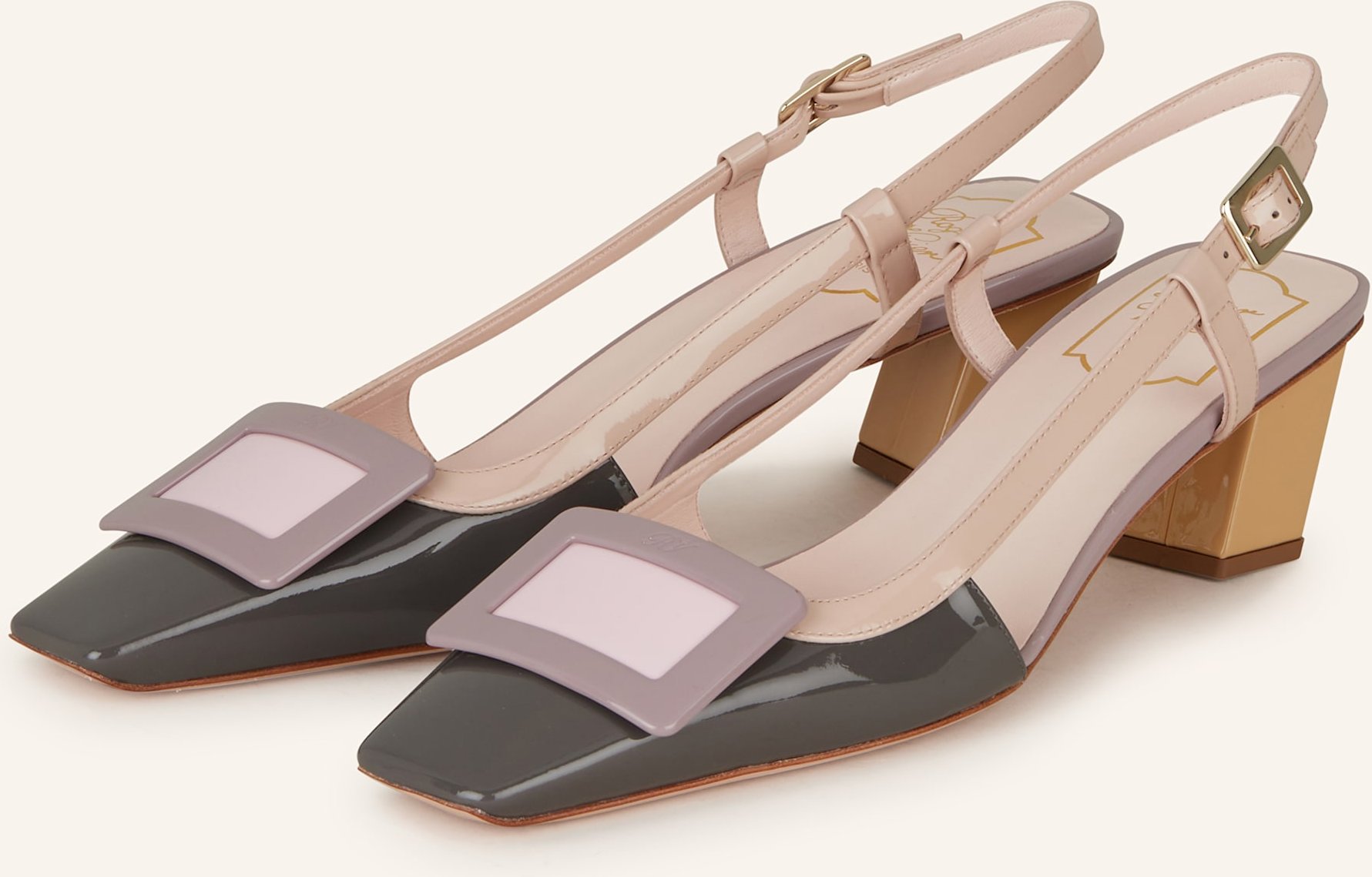 Roger Vivier Slingpumps Belle Vivier schwarz