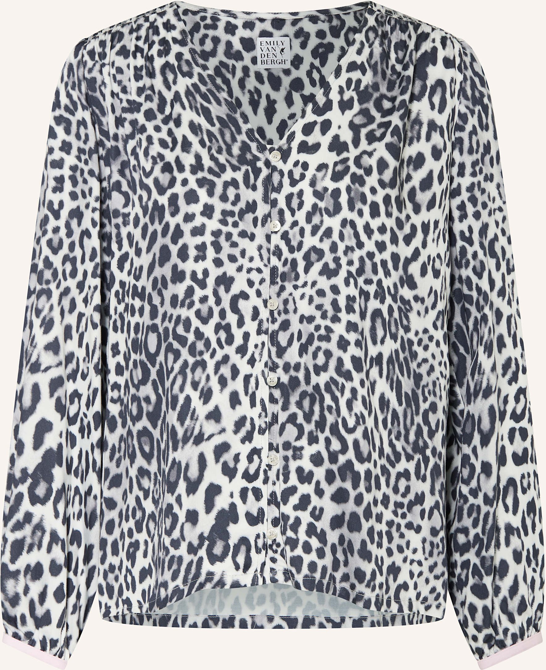 Emily Van Den Bergh Bluse grau