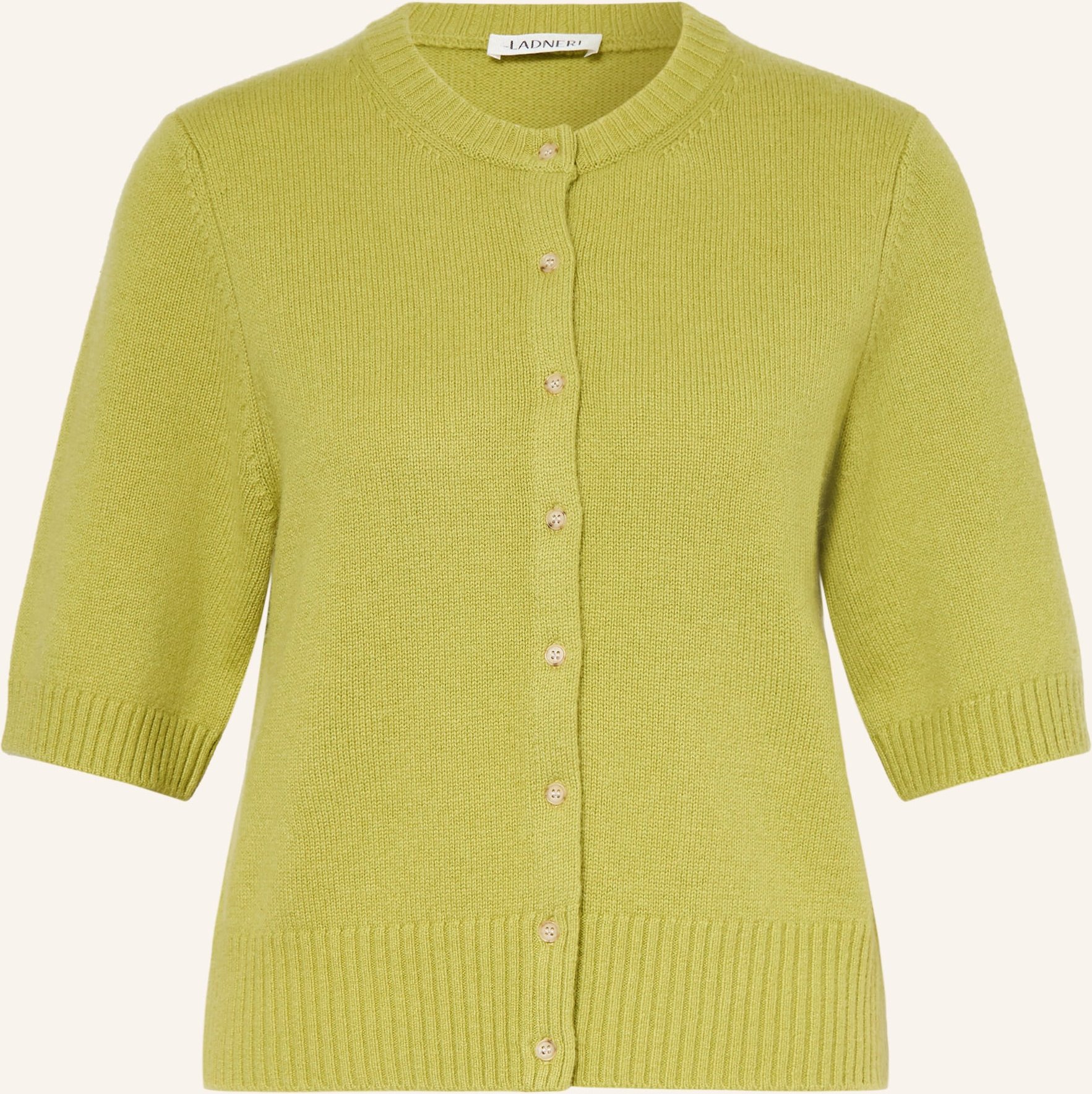 Ladneri Strickjacke Aus Cashmere gruen