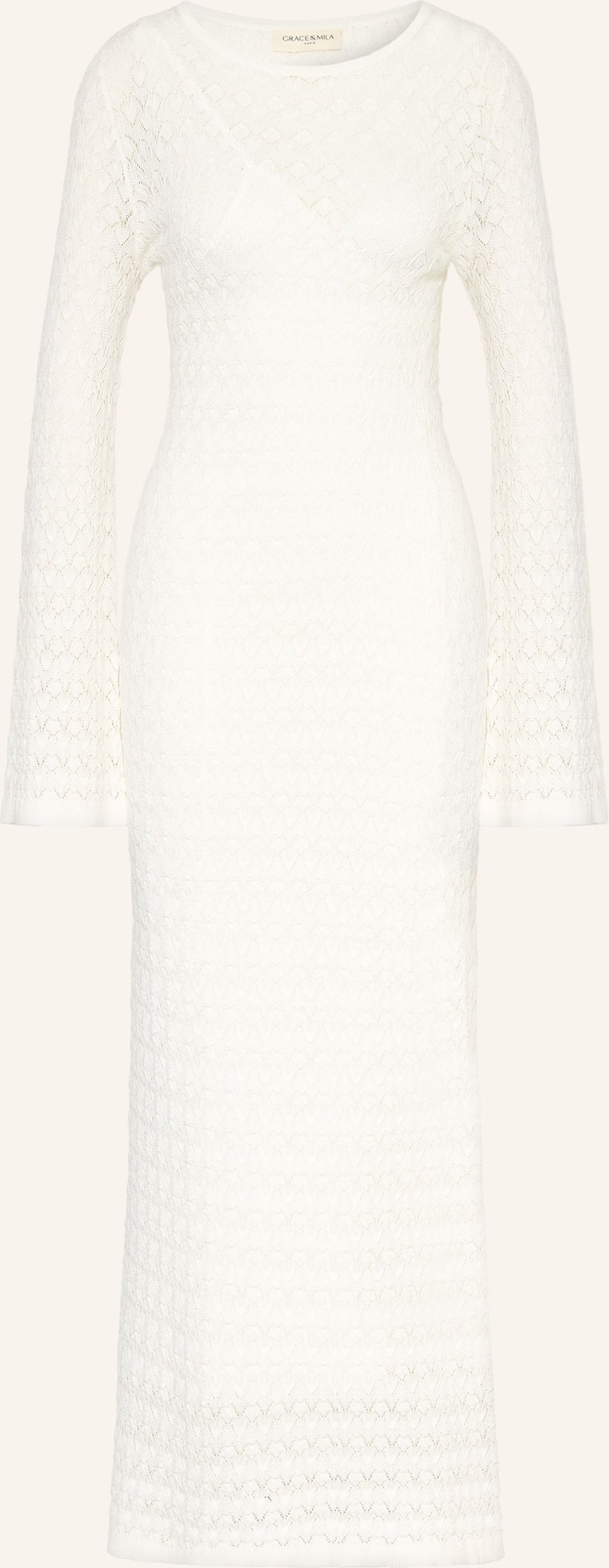 Grace & Mila Strickkleid Verdad weiss