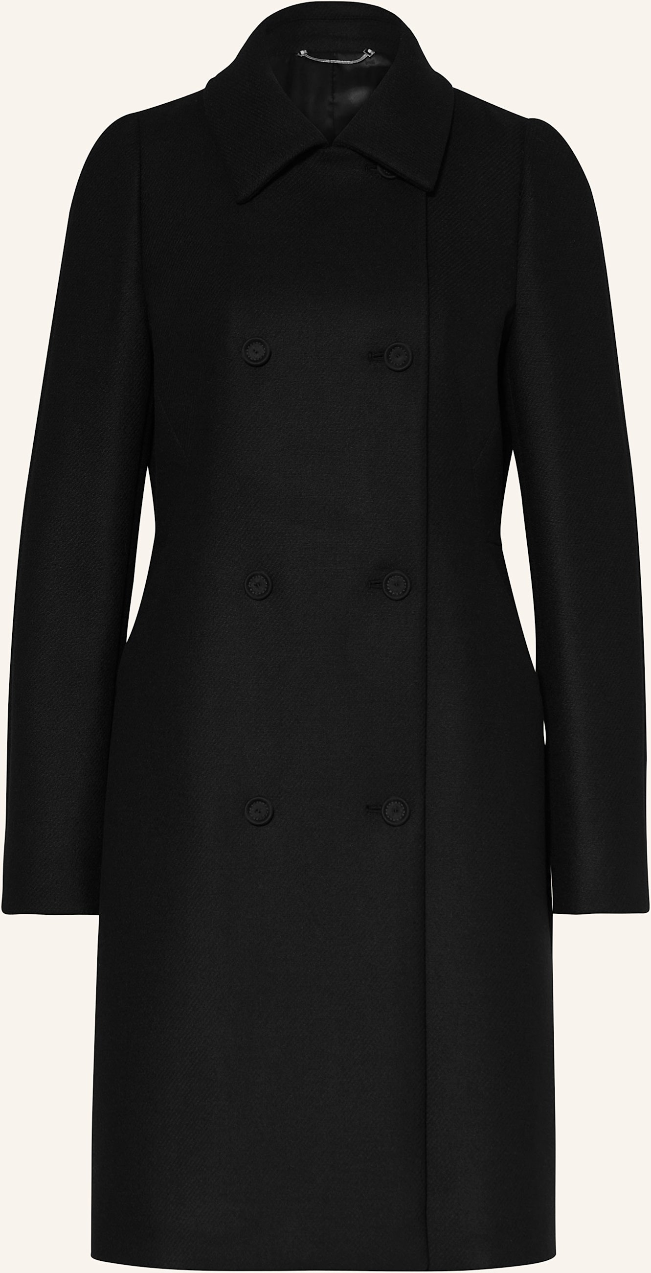 Boss Mantel Coniza schwarz