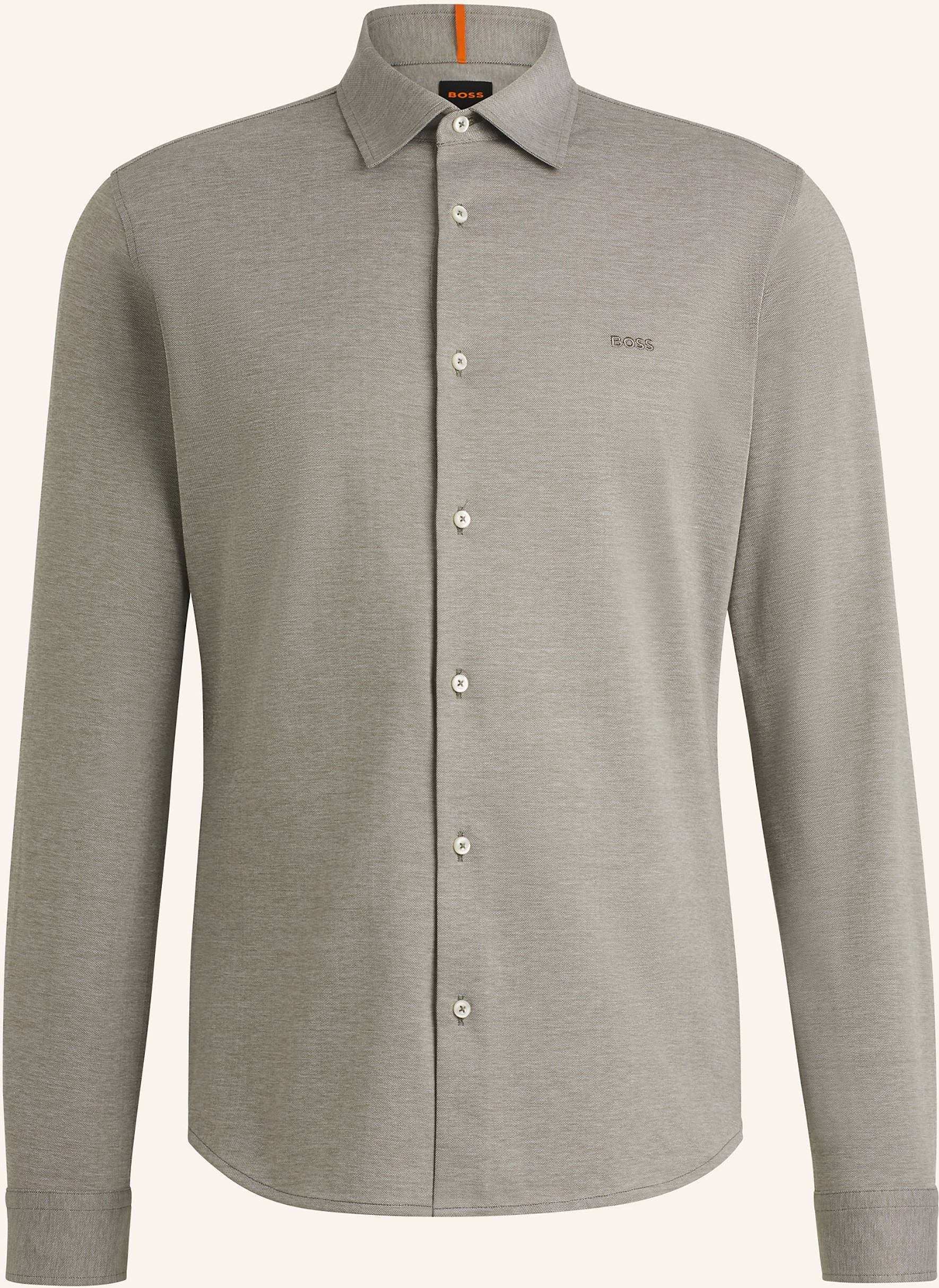 Boss Hemd Slim Fit gruen