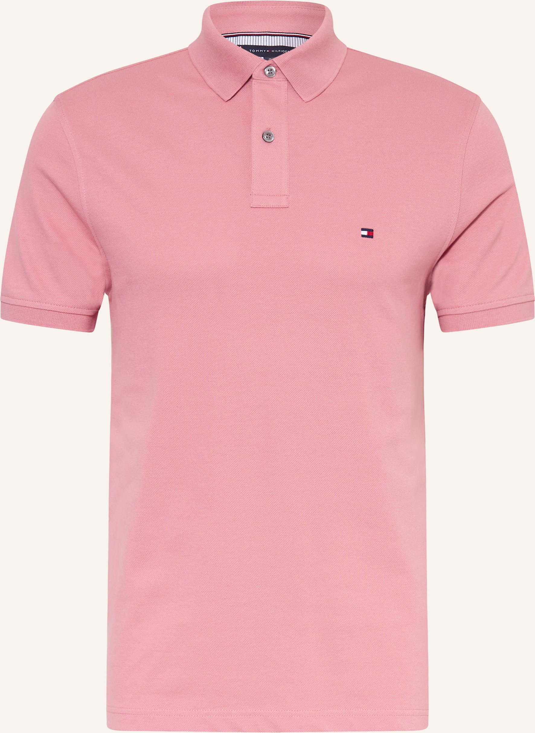 Tommy Hilfiger Piqué-Poloshirt Regular Fit pink