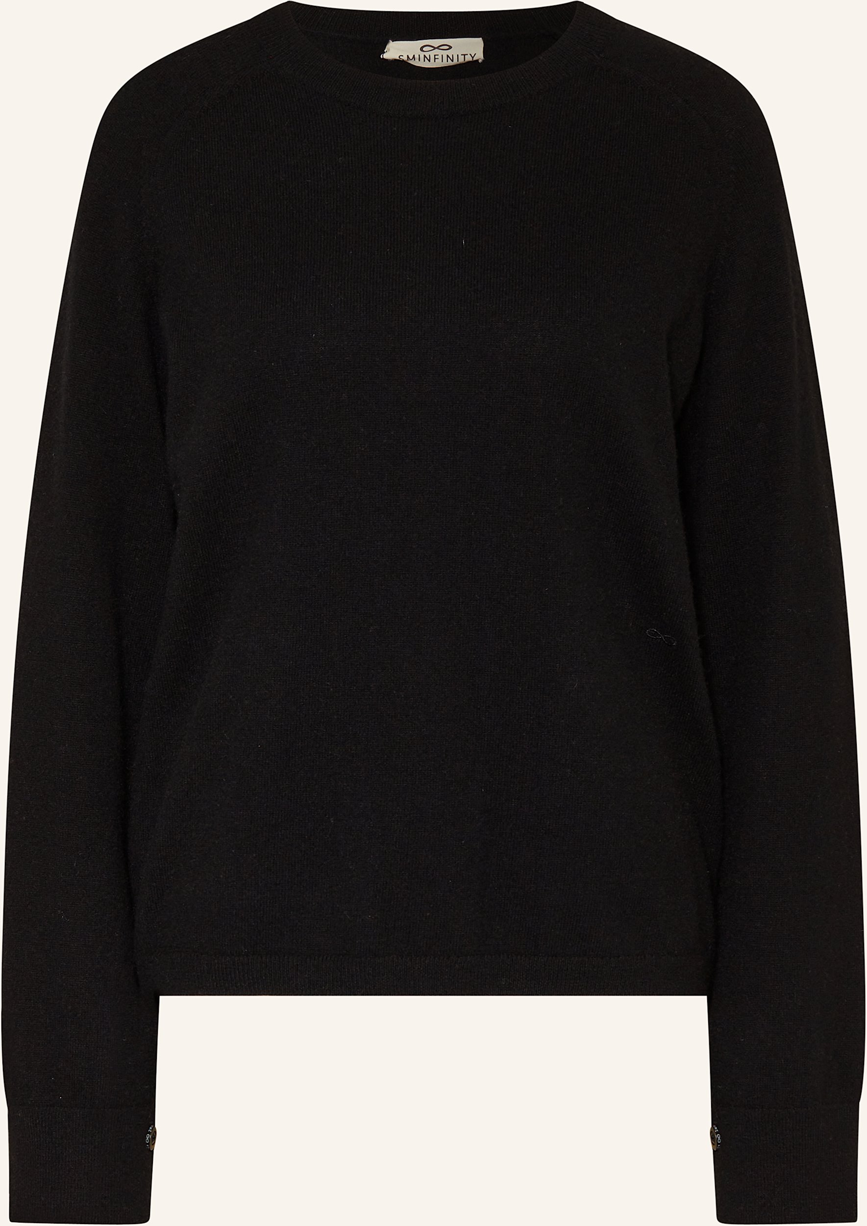 Sminfinity Pullover Mit Cashmere schwarz
