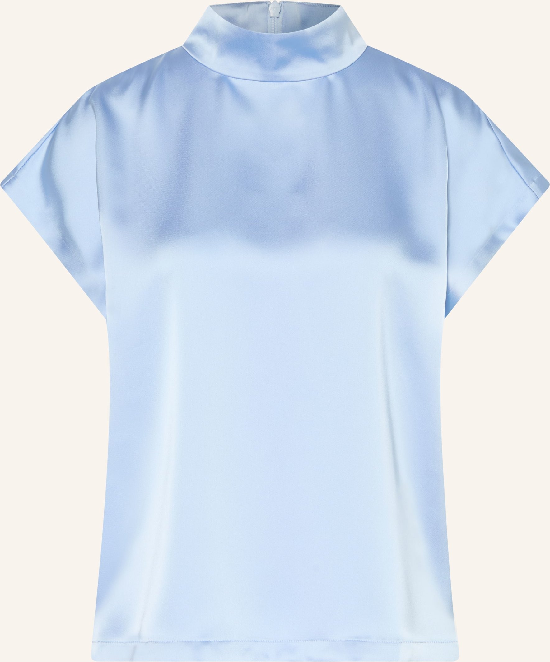 Hugo Blusentop Caneli-1 Aus Satin blau