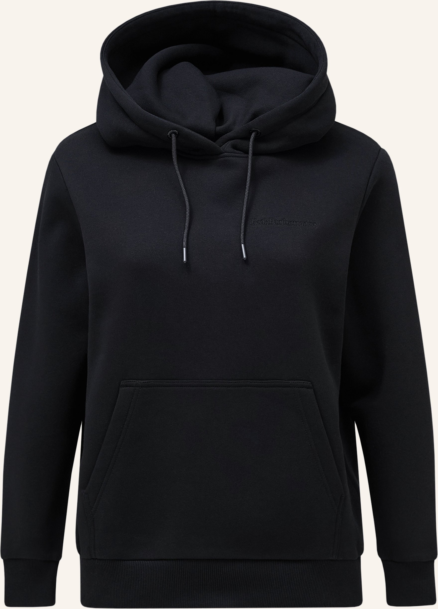 Peak Performance Hoodie schwarz