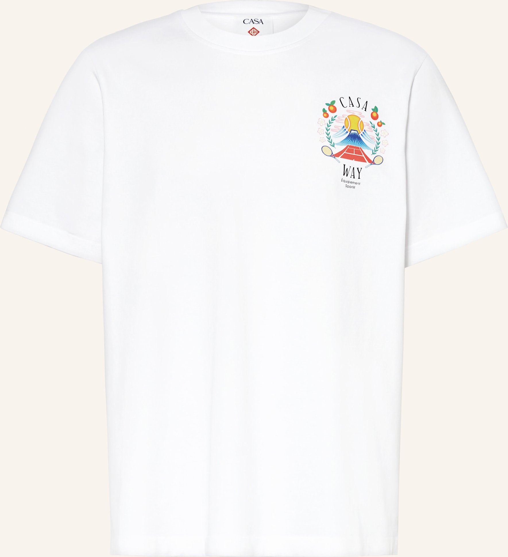 Casablanca T-Shirt weiss