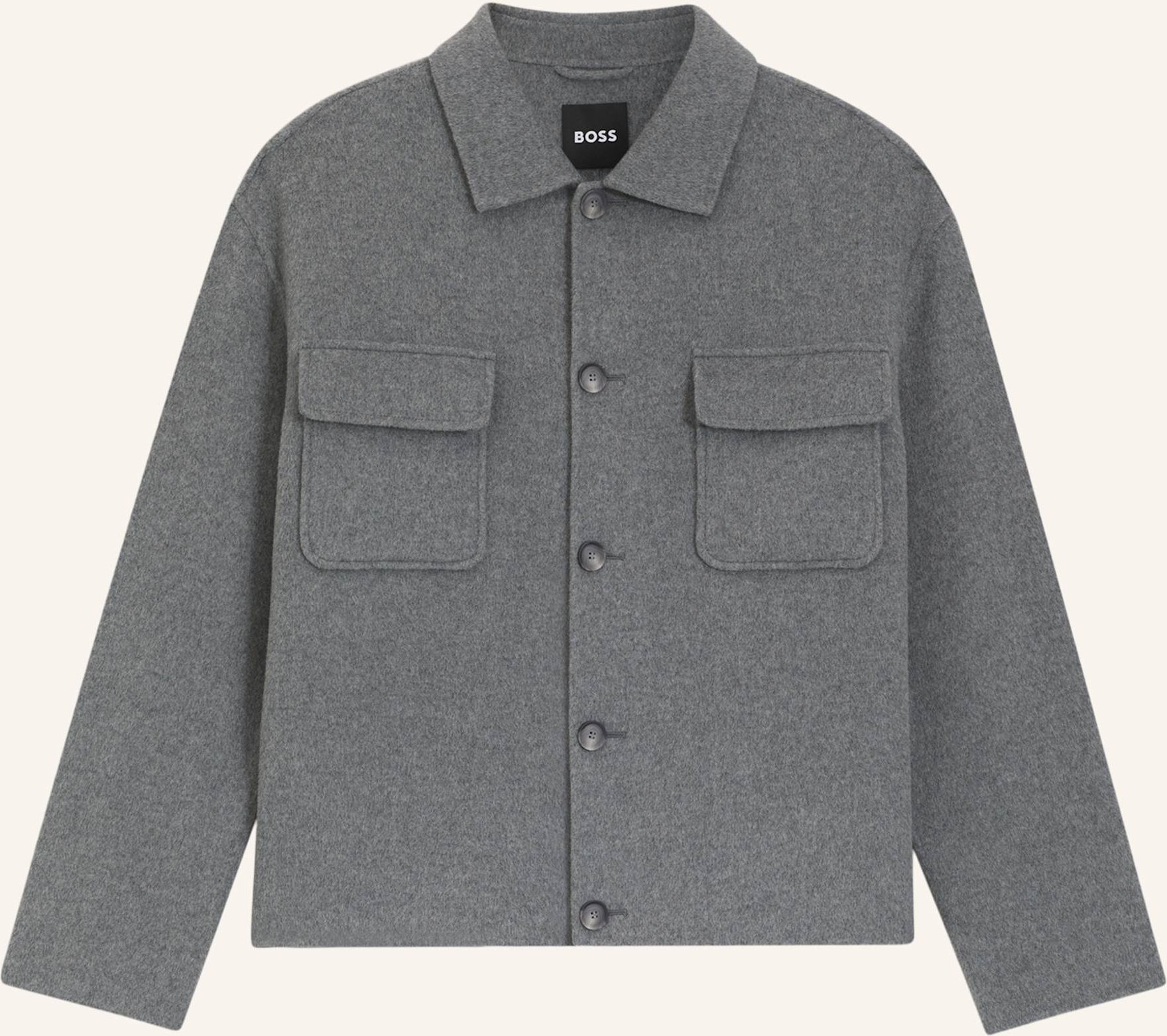 Boss Blazer C-Caden-Os-Df-254f Relaxed Fit grau