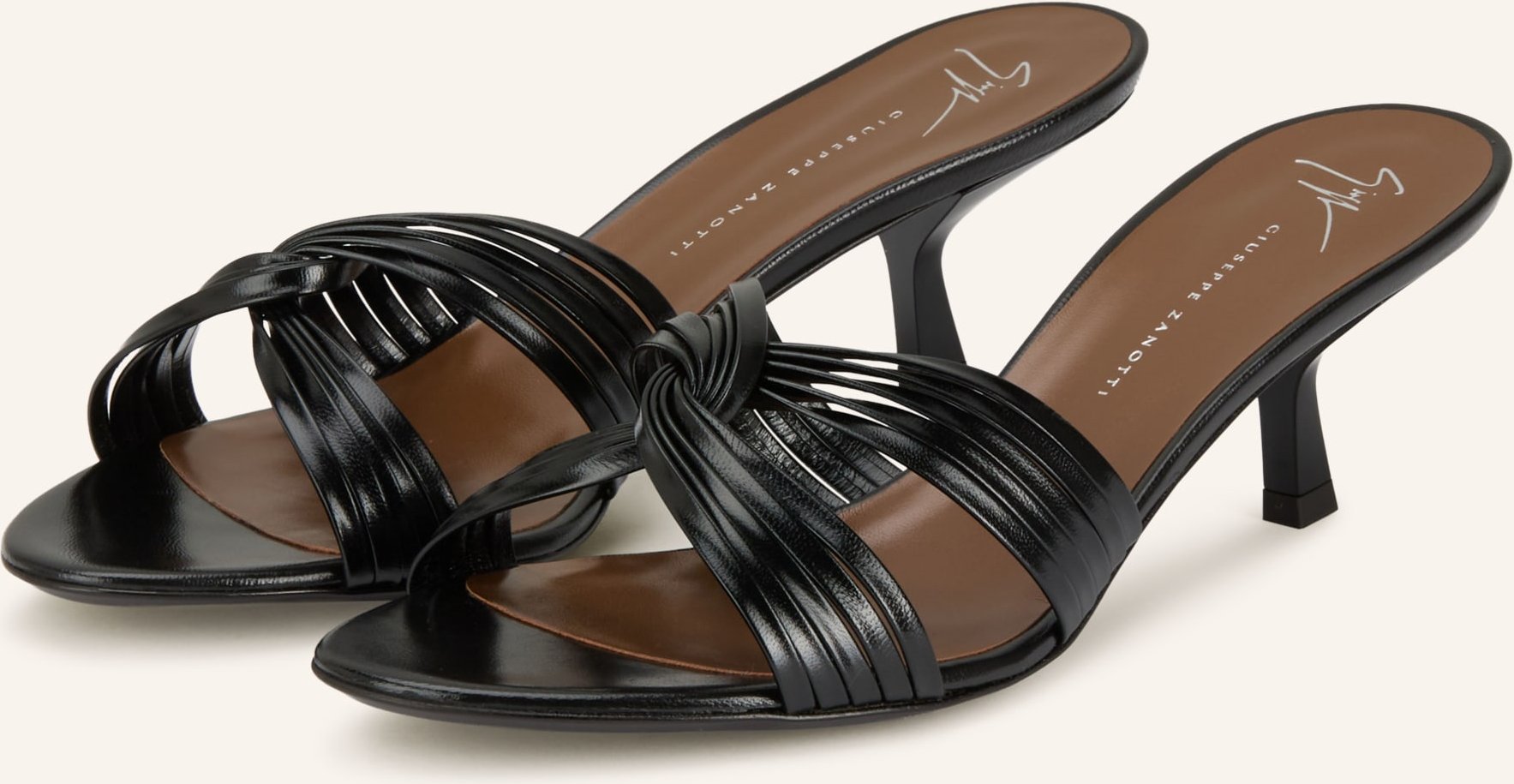 Giuseppe Zanotti Design Mules schwarz