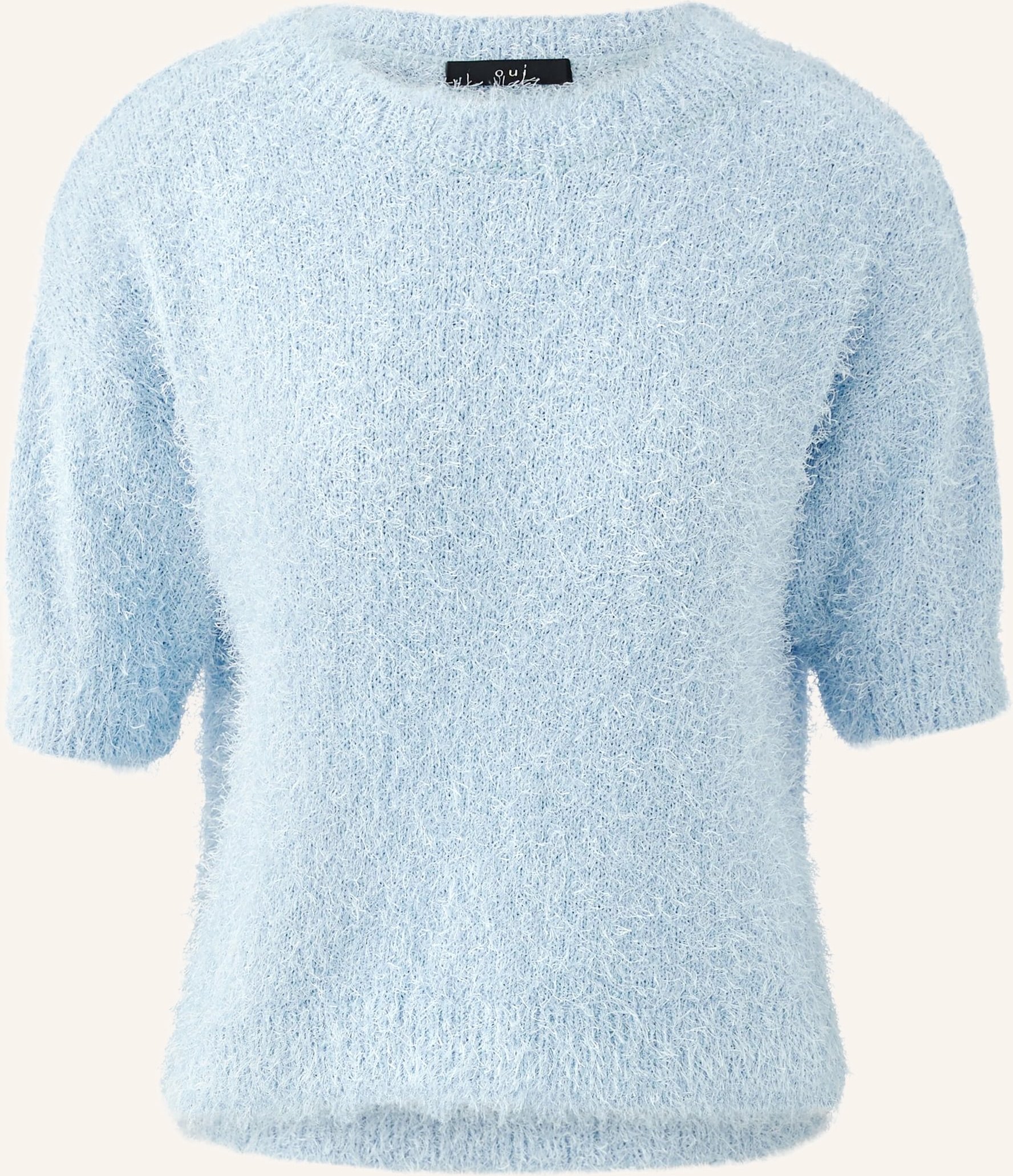 Oui Strickshirt blau