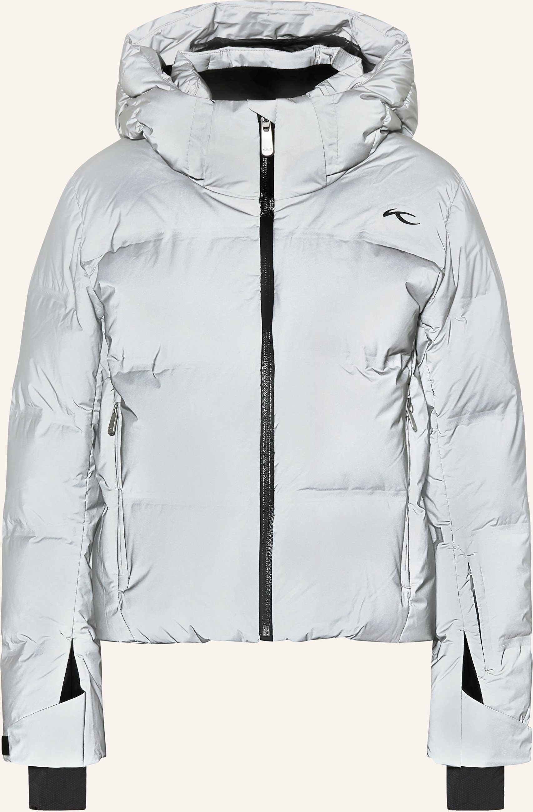 Kjus Daunen-Skijacke Reflect silber