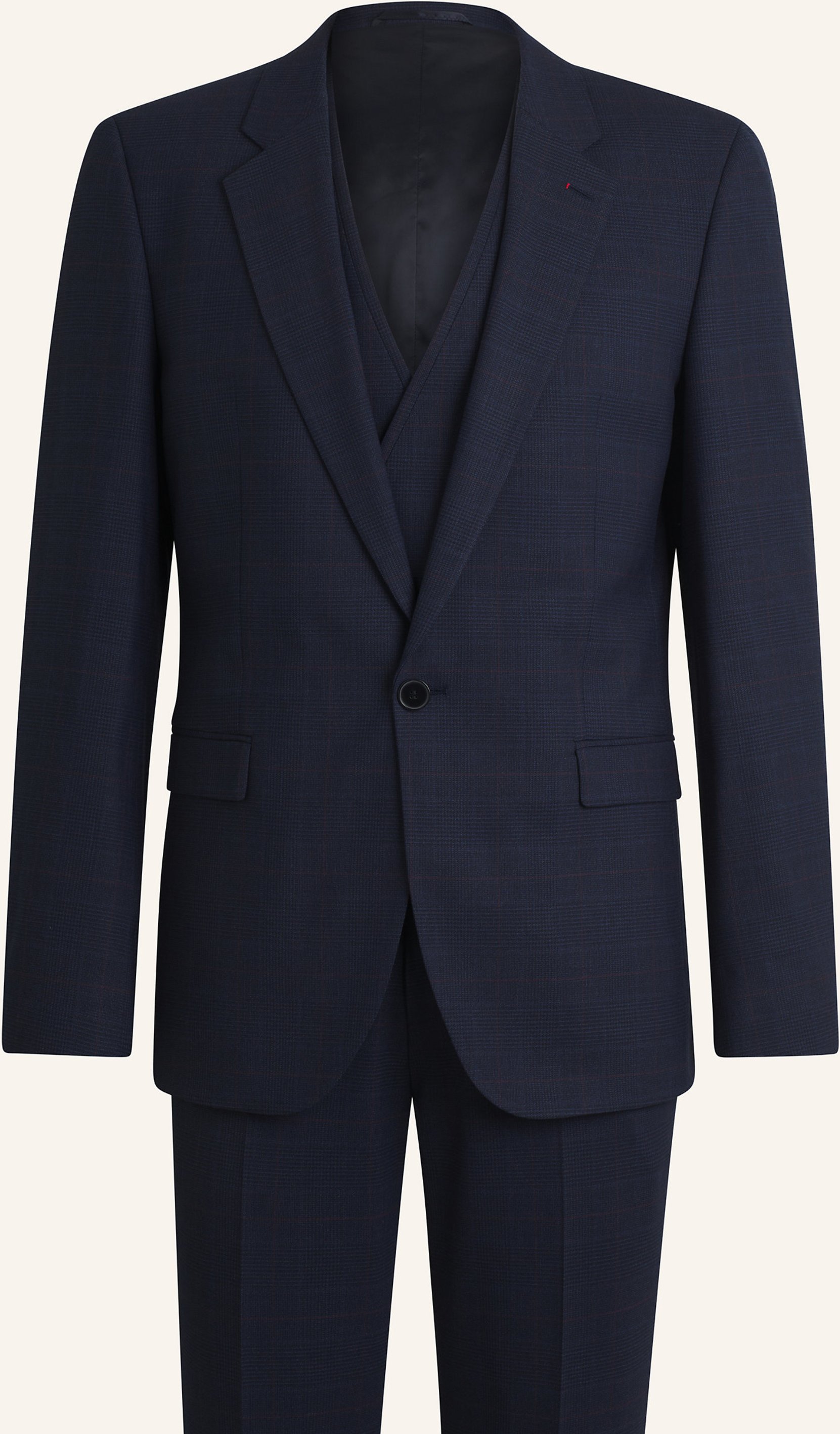 Hugo Business Anzug Arti/Hesten242V1X Extra-Slim Fit blau