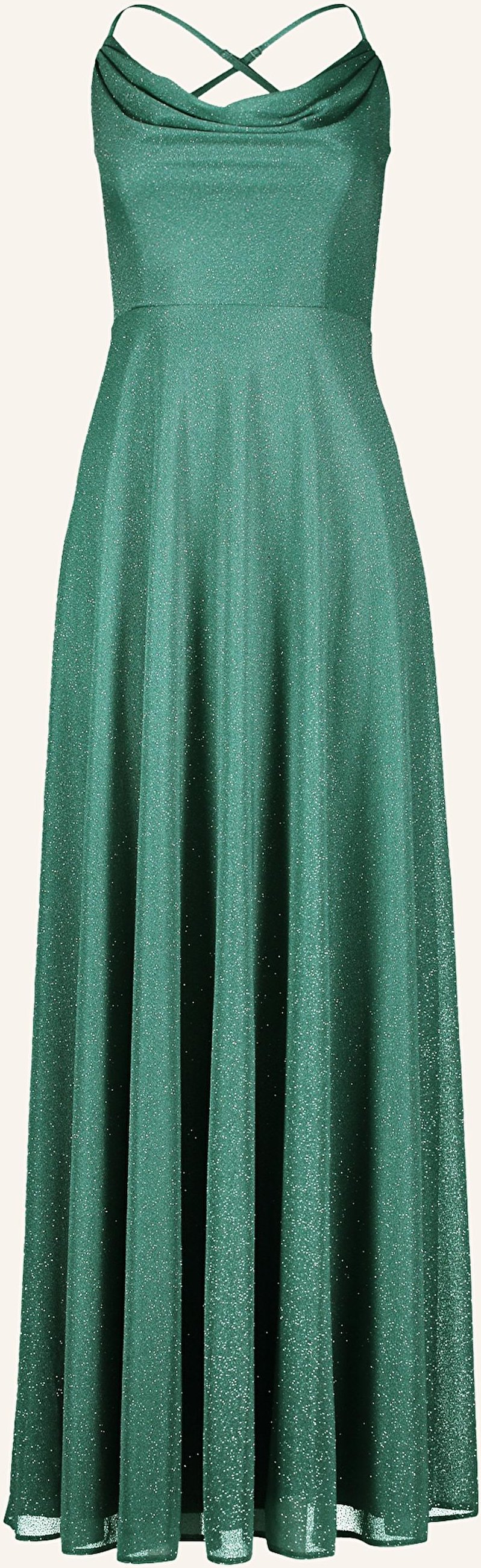 Suddenly Princess Abendkleid Mit Glitzergarn Und Cut-Out gruen