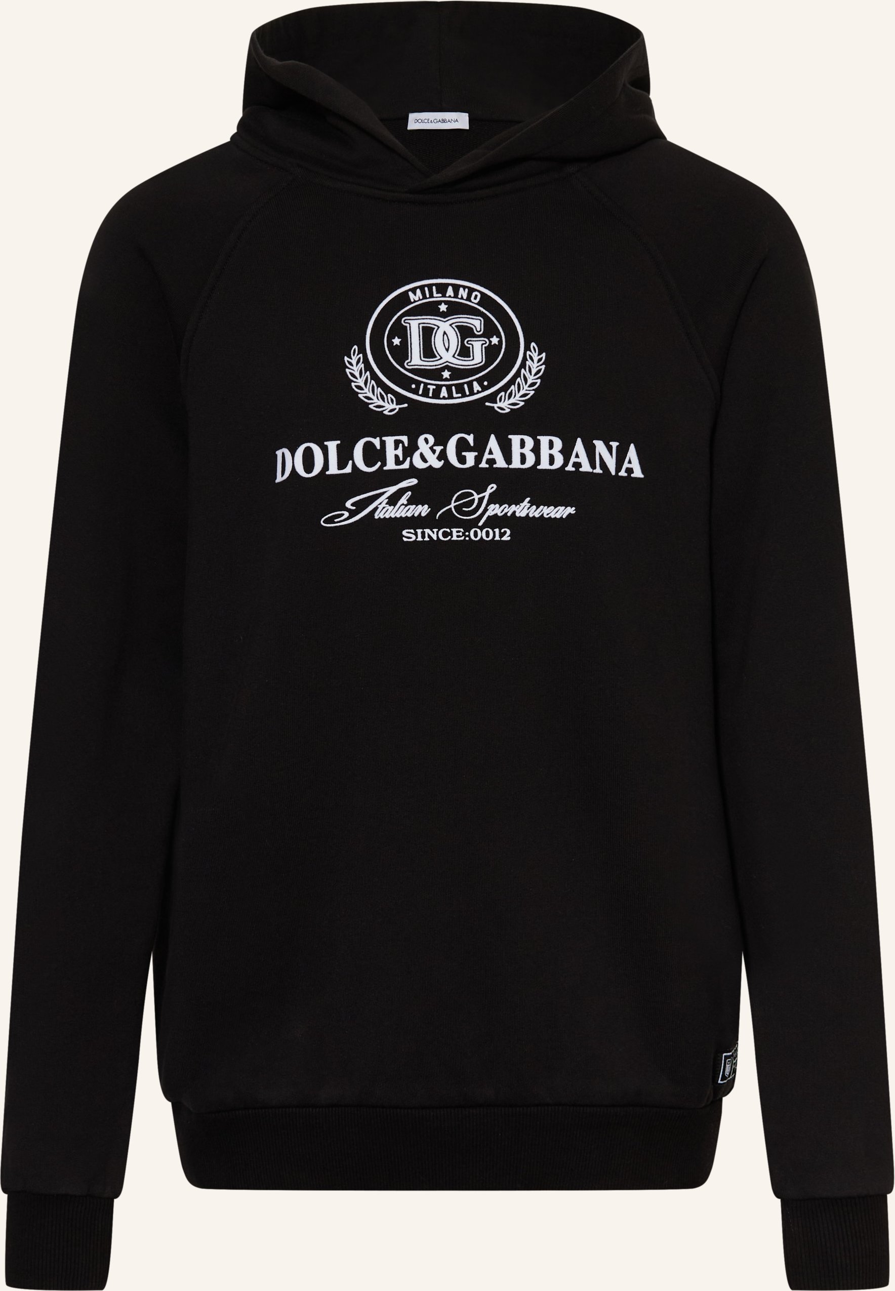 Dolce & Gabbana Hoodie schwarz