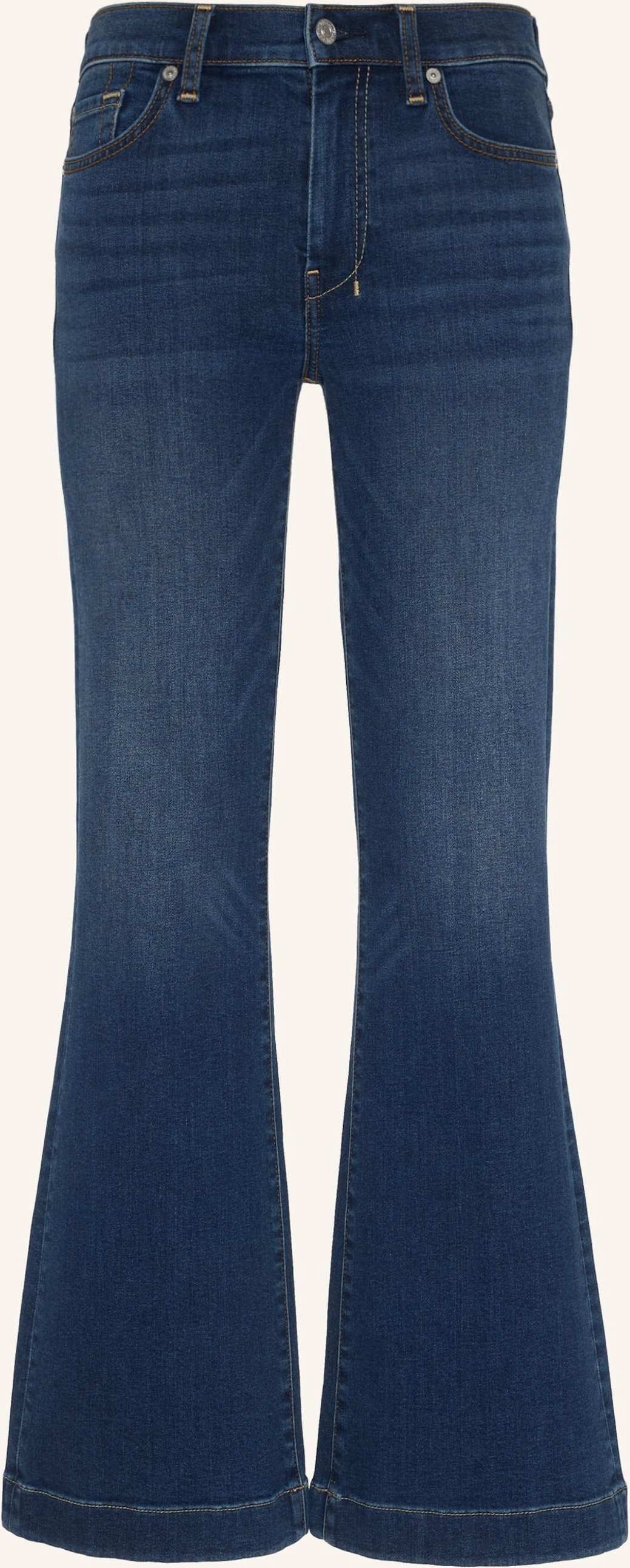7 For All Mankind Jeans Dojo Tailorless Flare Fit blau