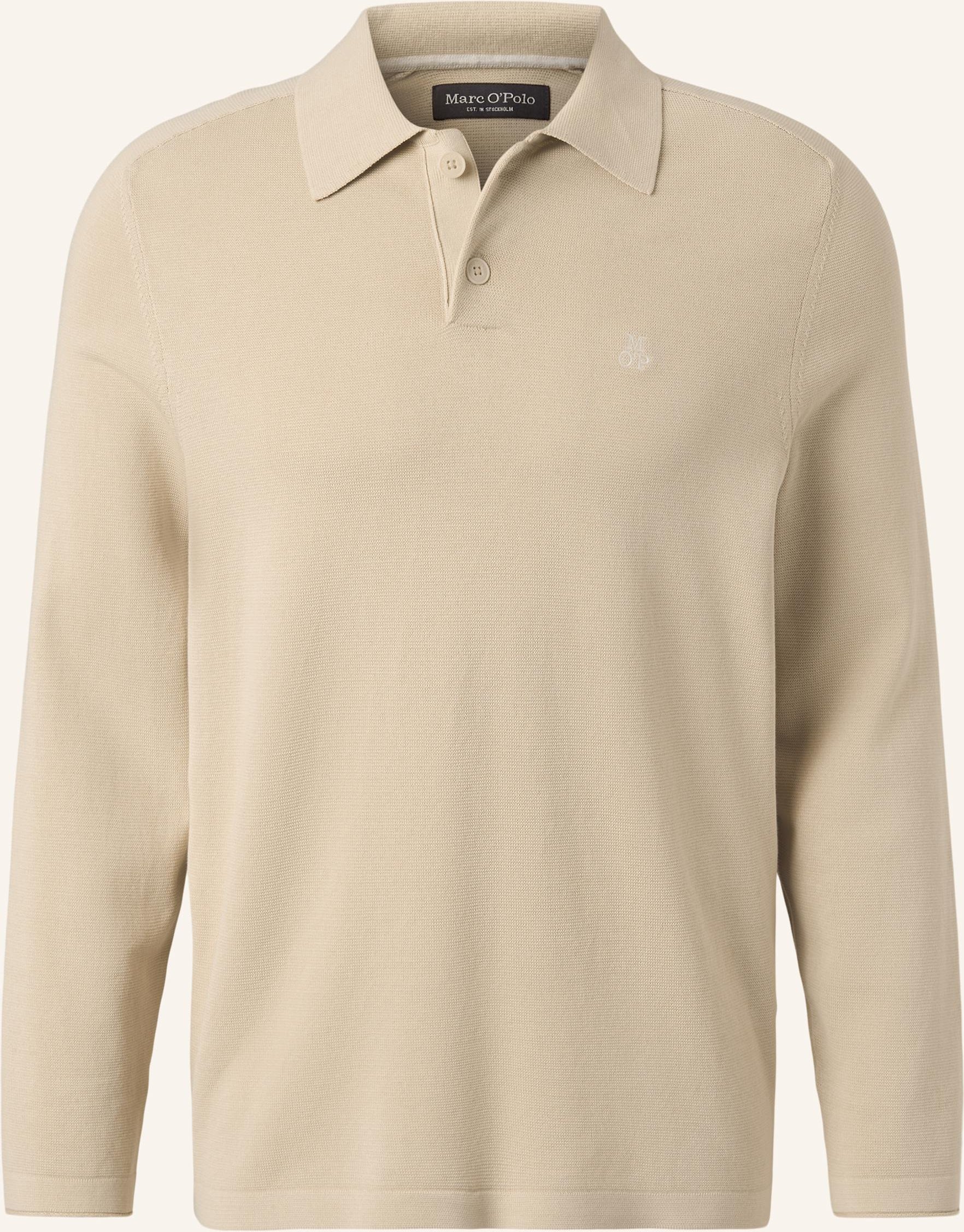Marc O'polo Strick-Poloshirt beige