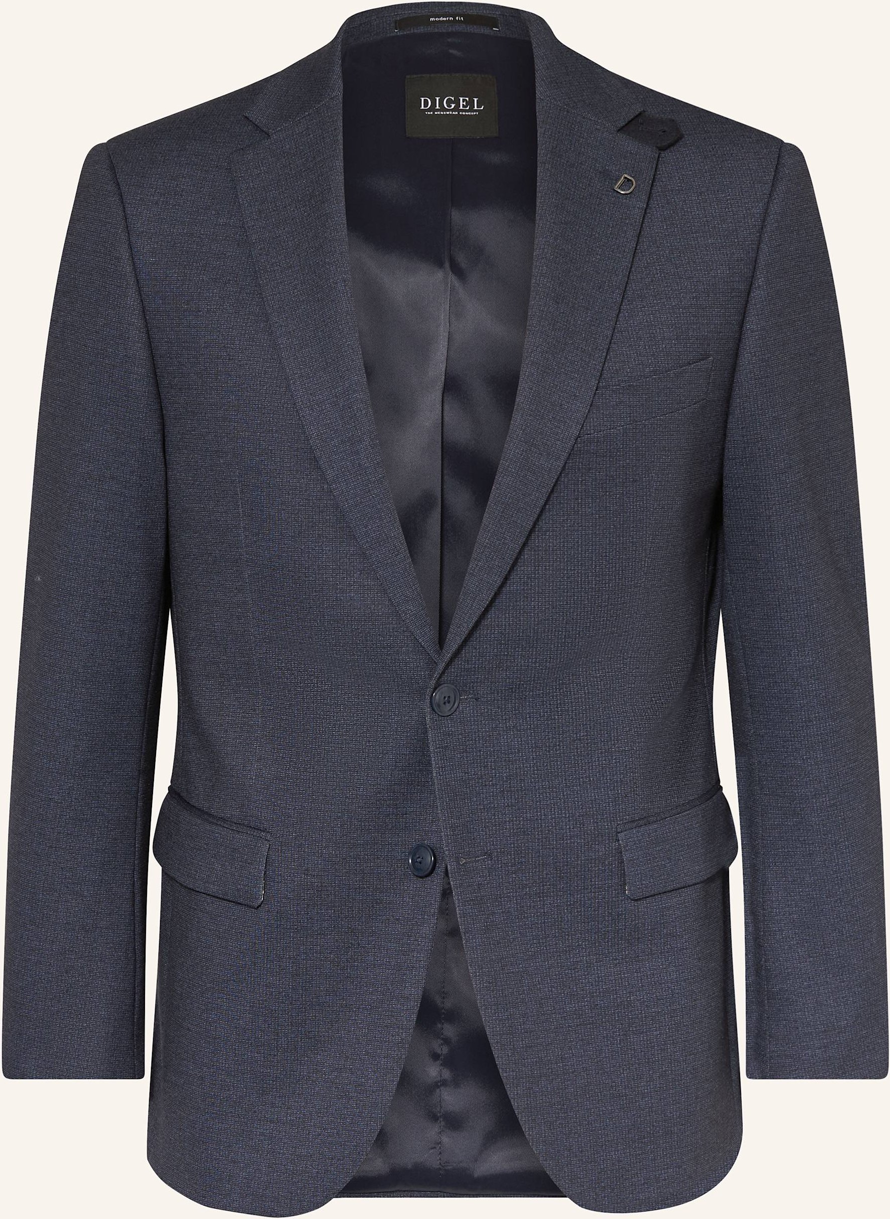 Thumbnail - Digel Anzugsakko Ezzo Regular Fit Aus Jersey blau