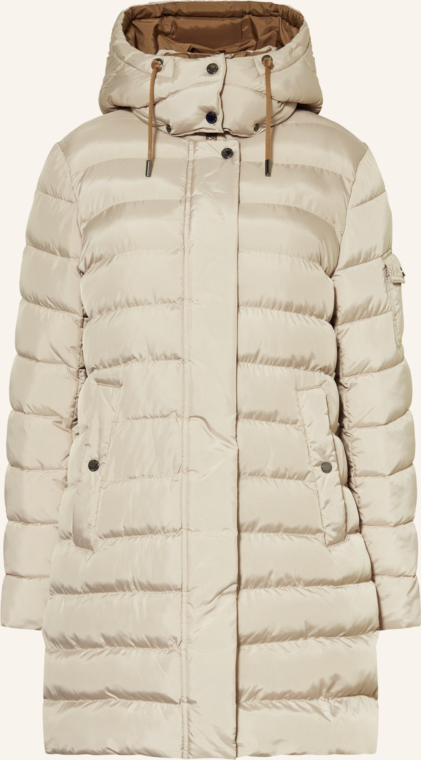 Fuchs Schmitt Steppmantel Mit Abnehmbarer Kapuze beige