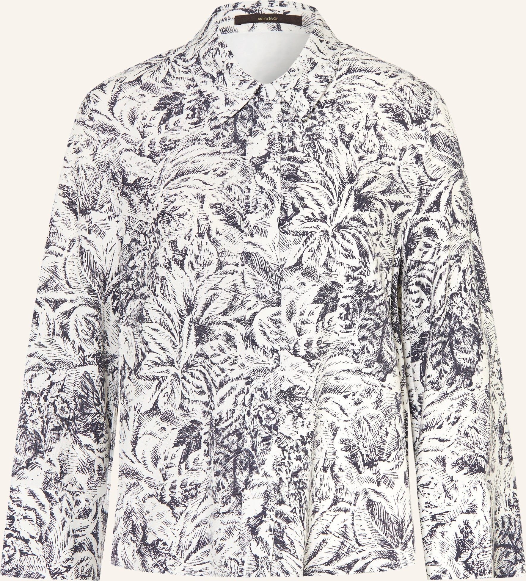 Windsor. Hemdbluse blau