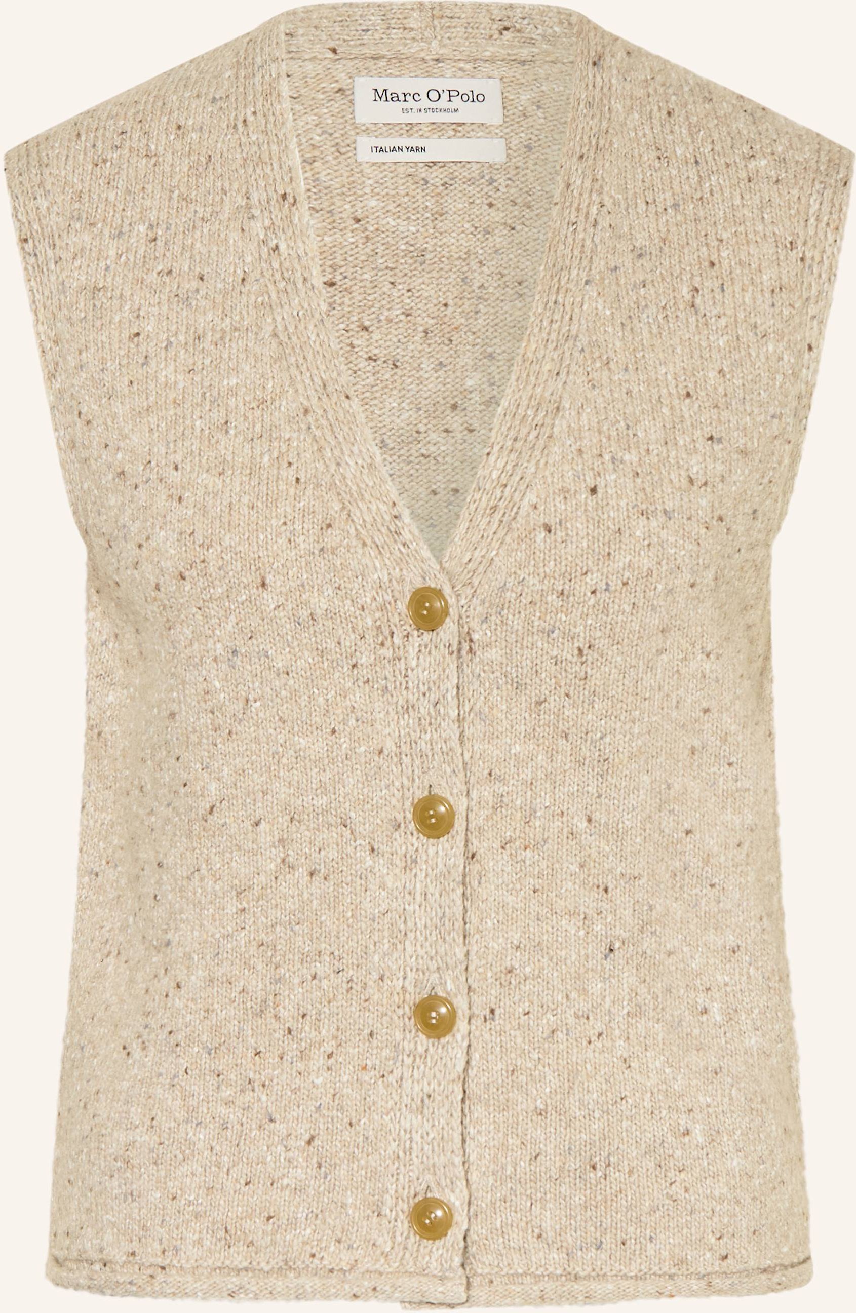 Marc O'polo Strickweste beige