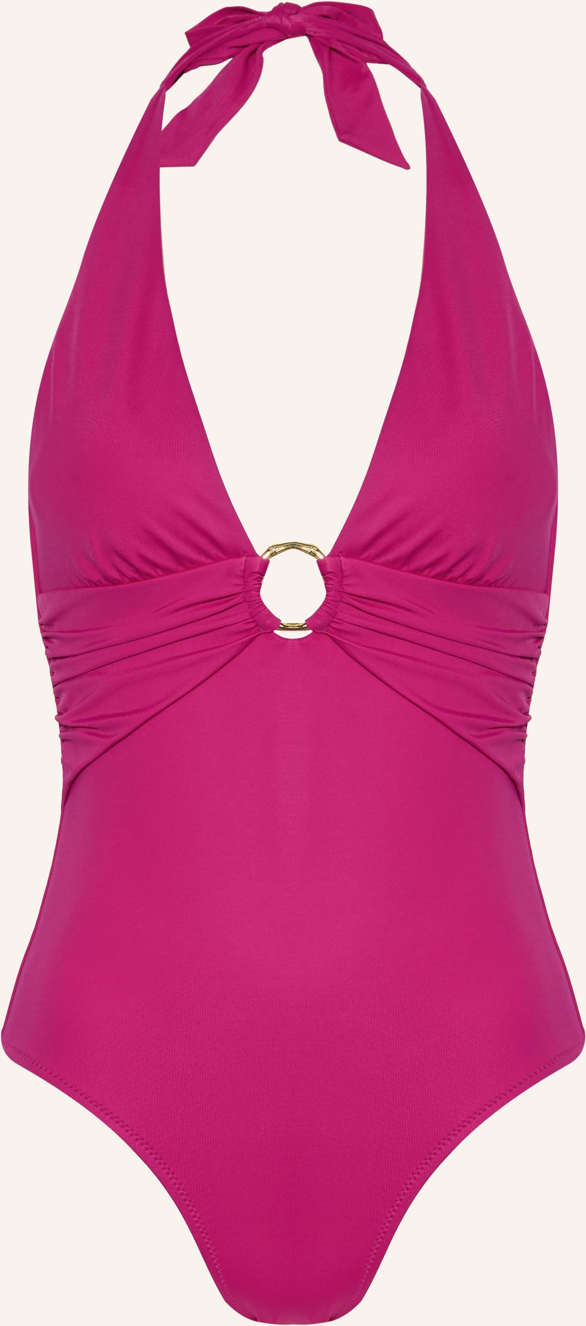 Heidi Klein Neckholder-Badeanzug Ithaca pink