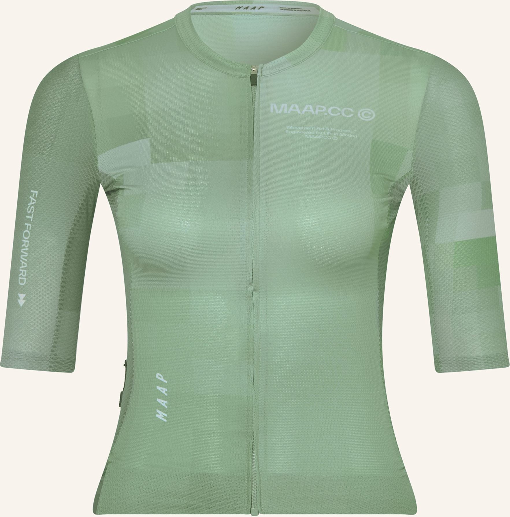 Maap Radtrikot Aerate Pro Air Jersey 3.0 gruen