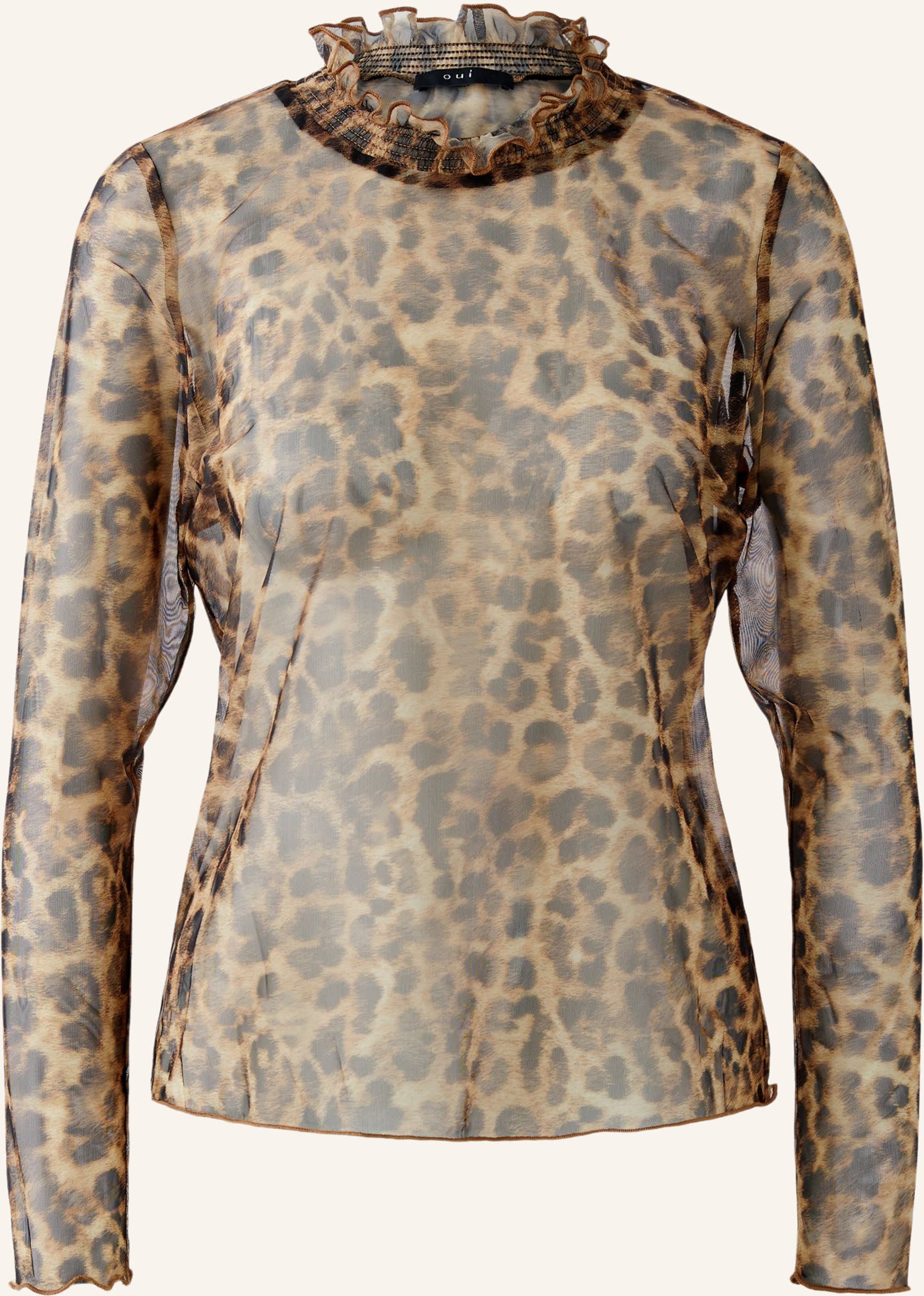 Oui Longsleeve braun