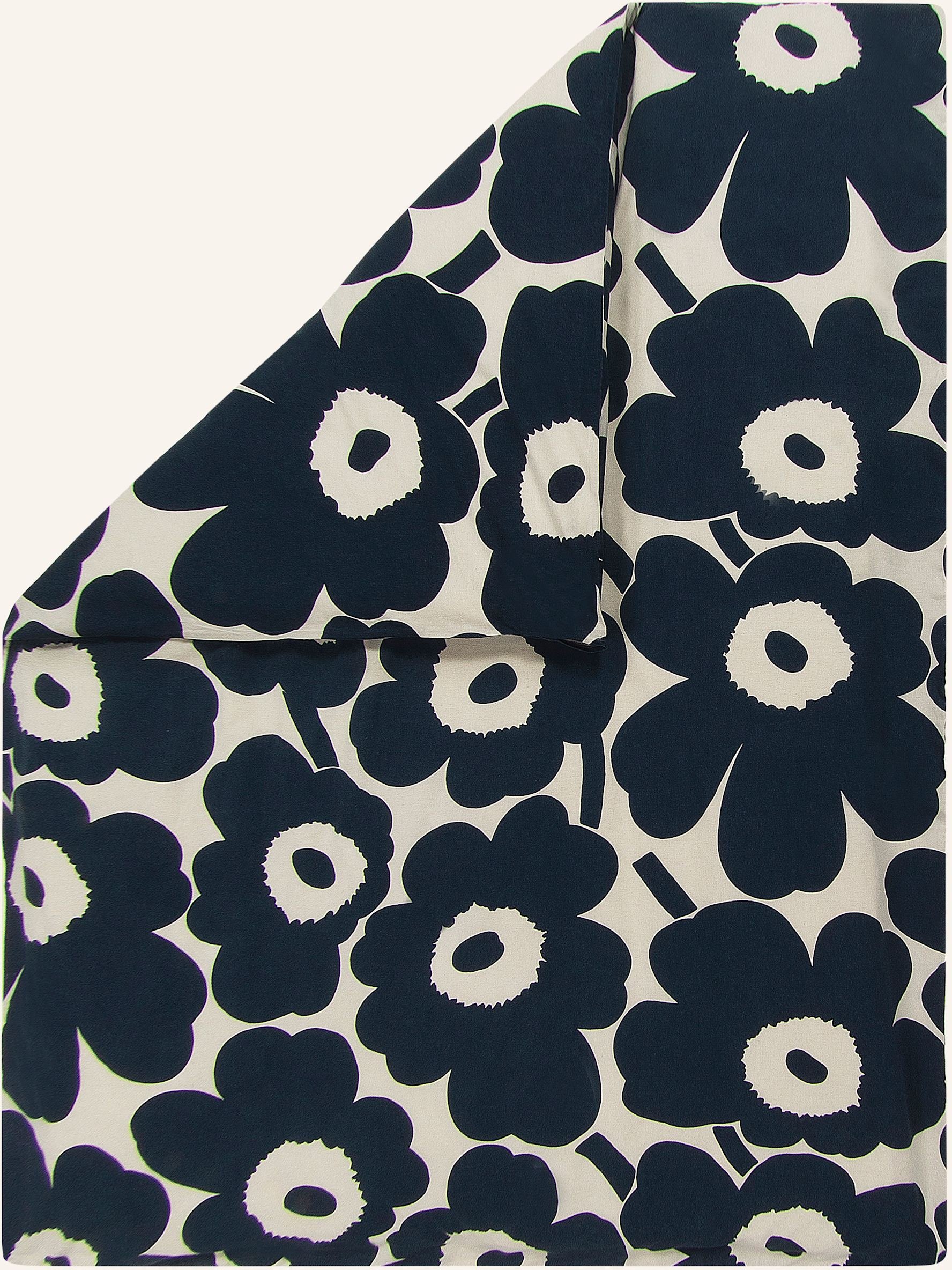 Marimekko Bettbezug Unikko blau