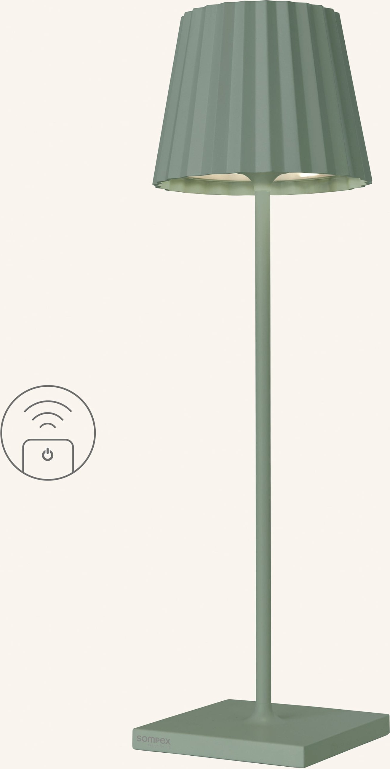 Sompex Leuchte Troll Rc gruen