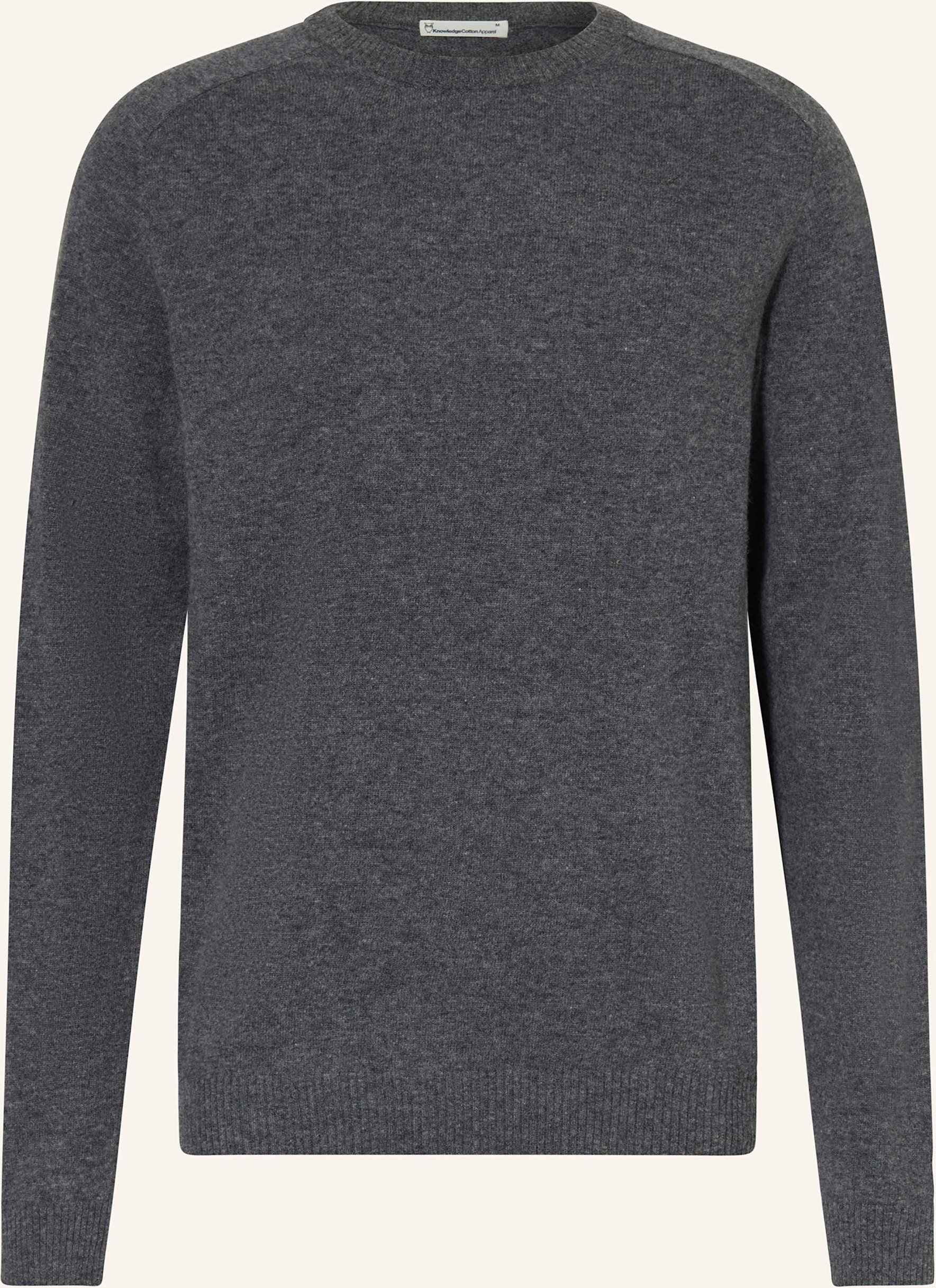 Thumbnail - Knowledgecotton Apparel Pullover grau