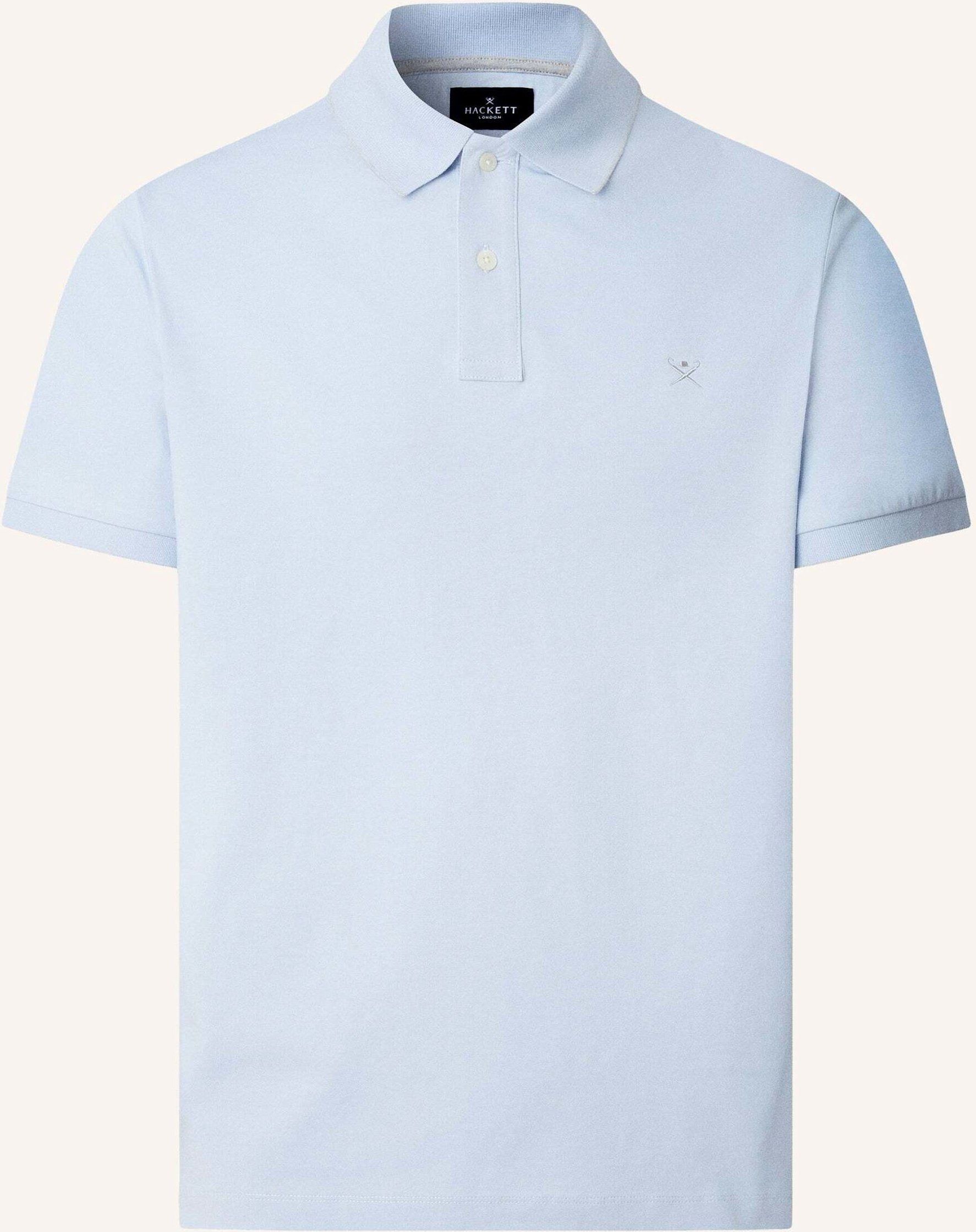 Hackett London Poloshirt Tipped Jersey Polo blau