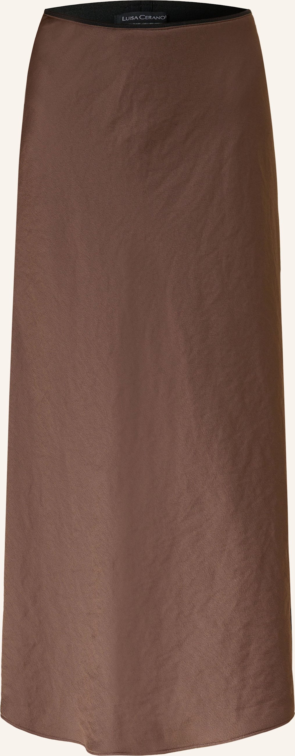 Luisa Cerano Satinrock braun