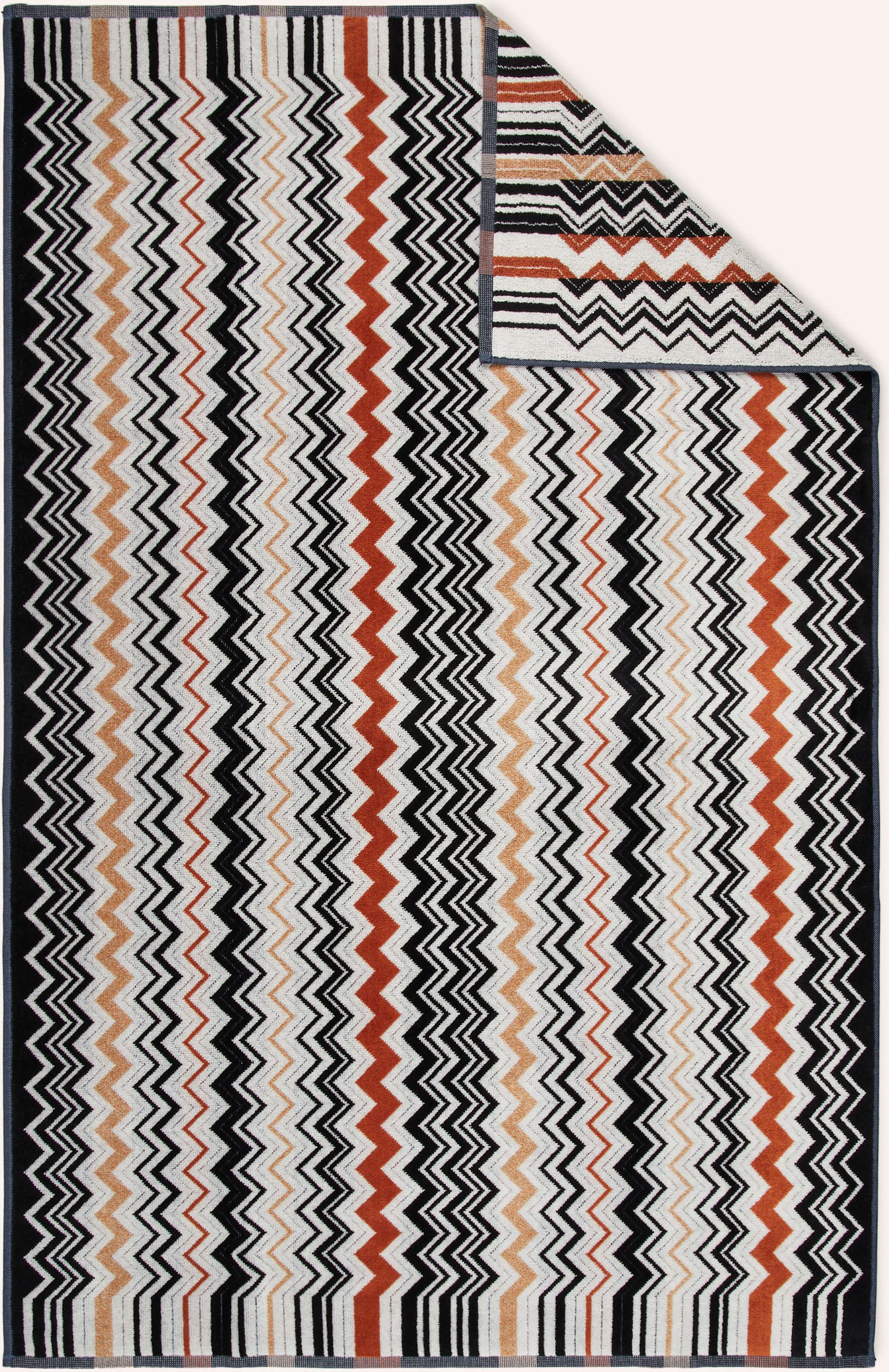 Missoni Home Badetuch Bernard schwarz