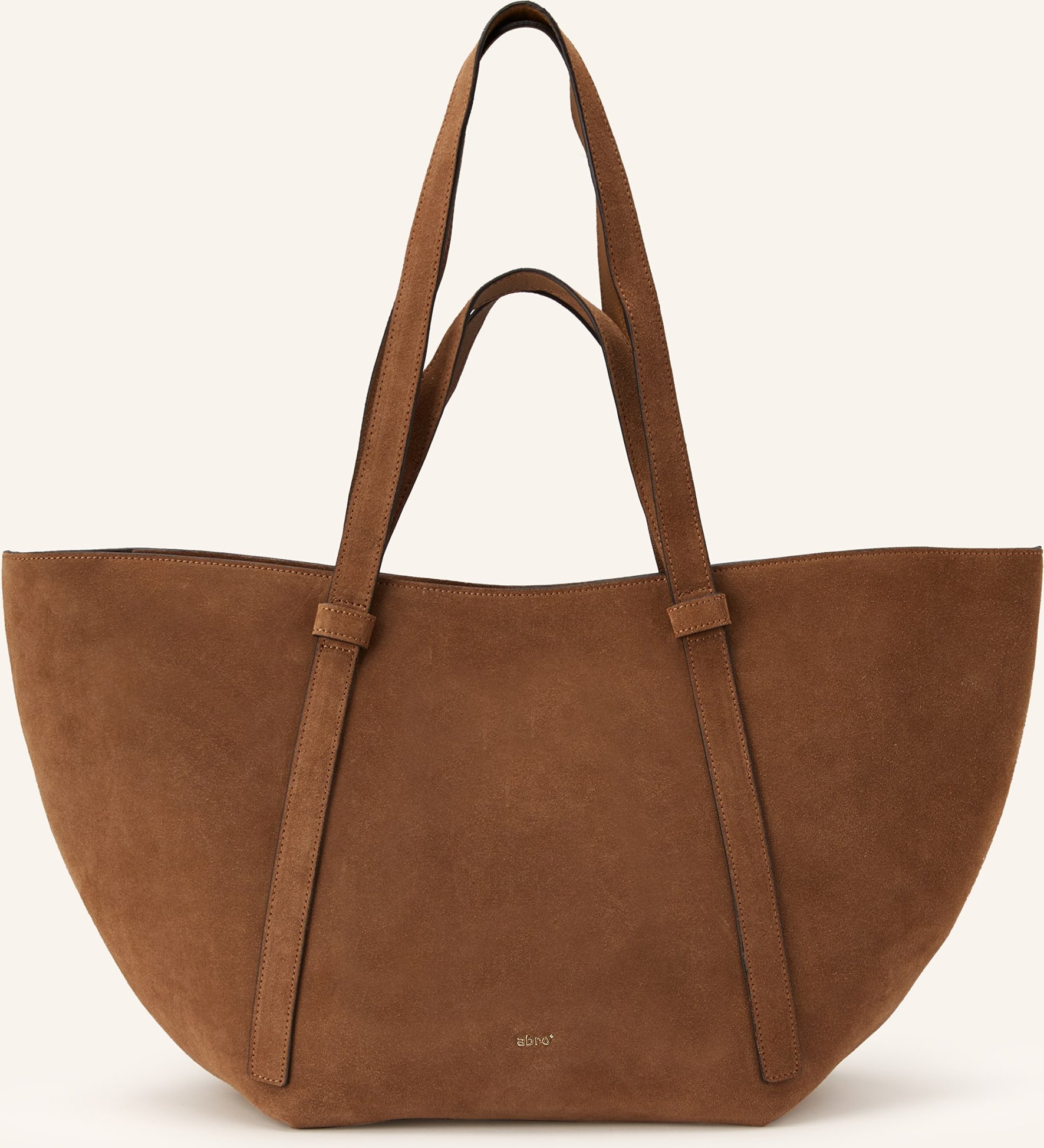 Abro Shopper Cosmo Large Mit Pouch braun