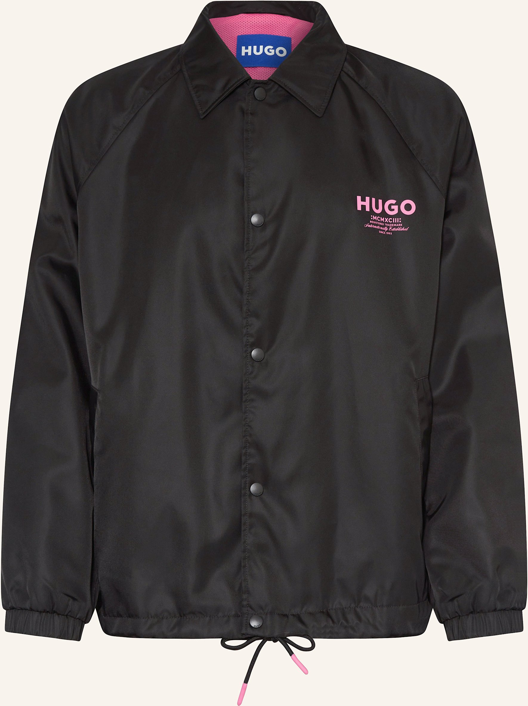 Hugo Blue Regenjacke Biyo schwarz